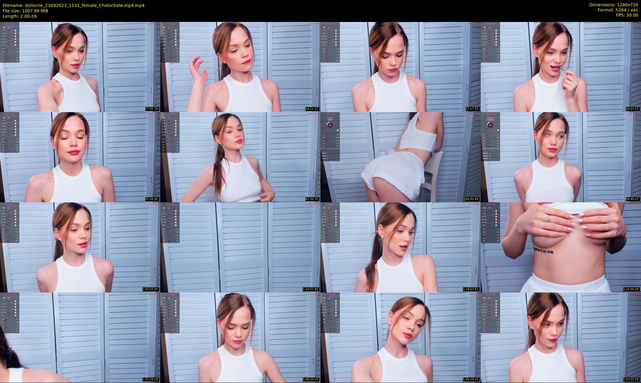 dollorrie — 121 minute Chaturbate couple cam show recording, 720p, Sep 23, 2023