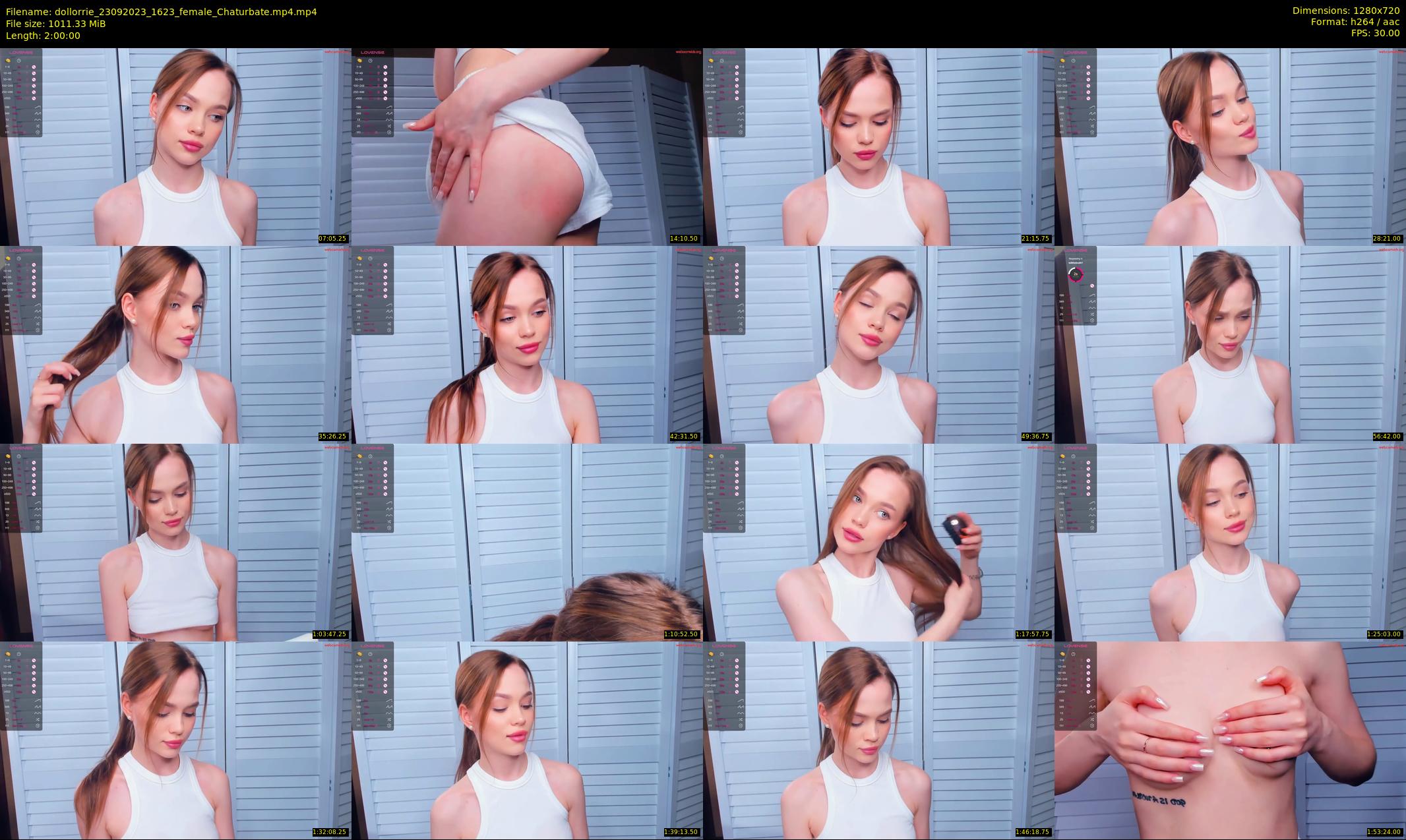 dollorrie — 120 minute Chaturbate couple cam show recording, 720p, Sep 23, 2023