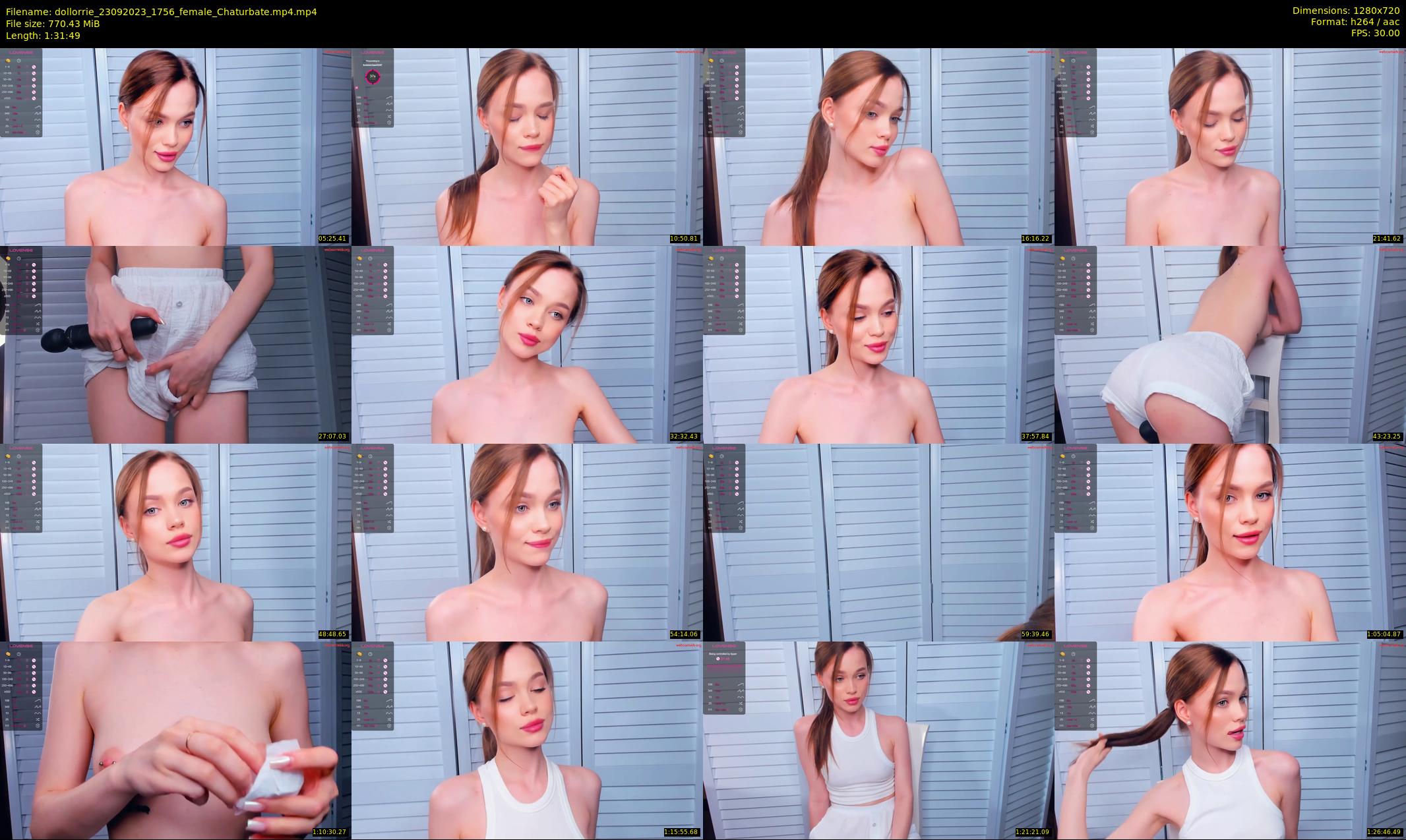 dollorrie — 92 minute Chaturbate couple cam show recording, 720p, Sep 23, 2023