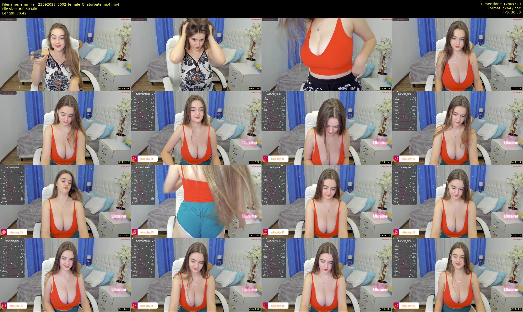 emmika_ — 31 minute Chaturbate female cam show recording, 720p, Sep 23, 2023