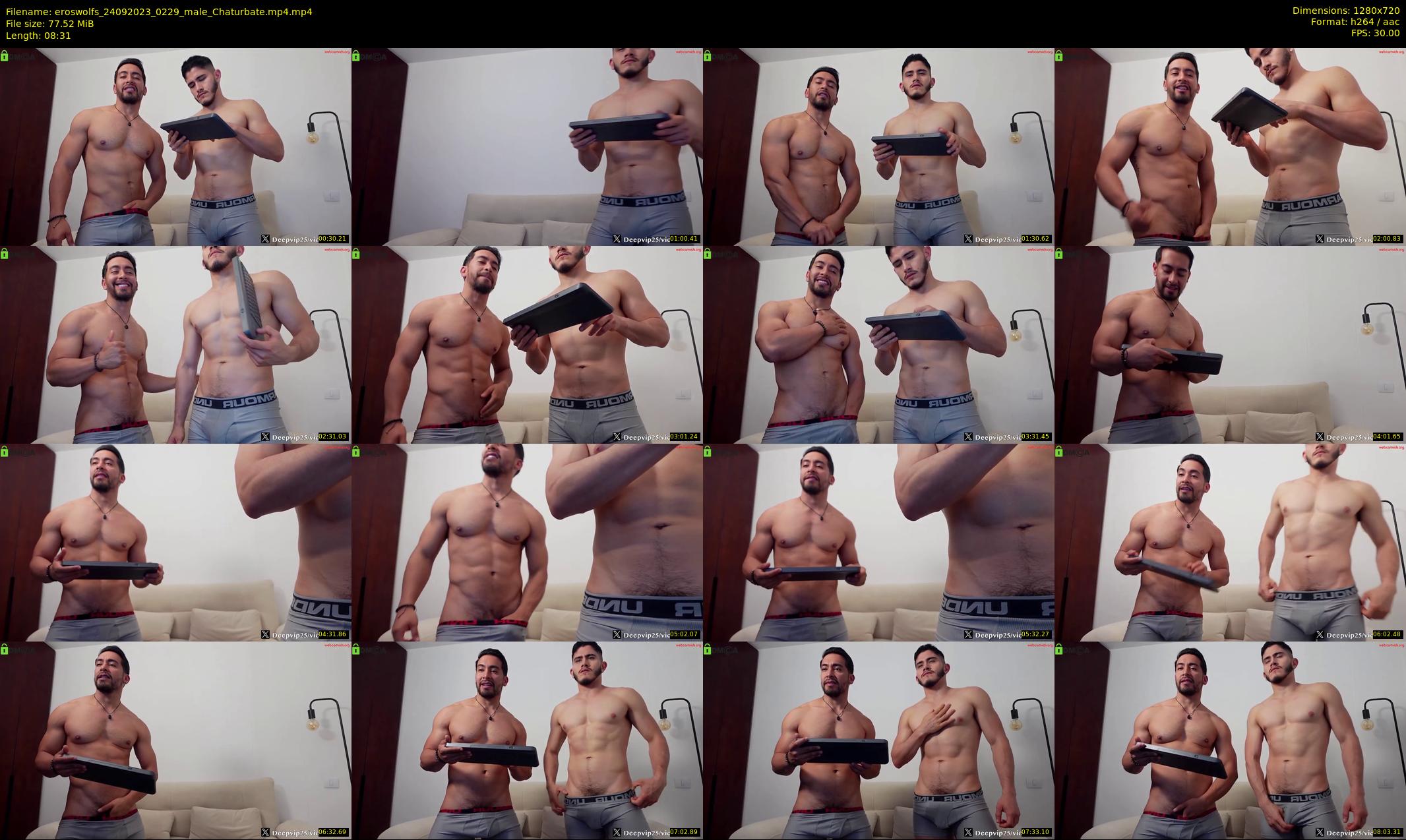 eroswolfs — 9 minute Chaturbate male cam show recording, 720p, Sep 24, 2023