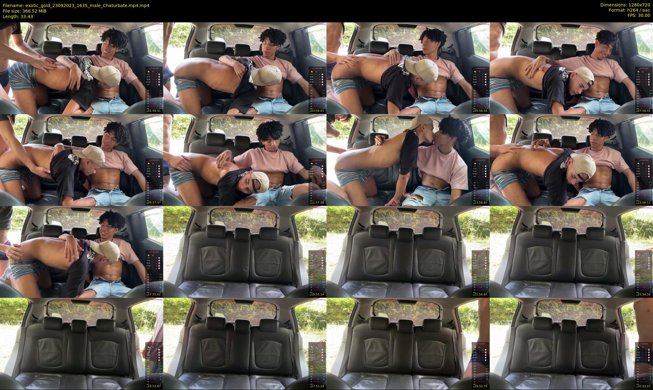 exotic_gold — 34 minute Chaturbate male cam show recording, 720p, Sep 23, 2023