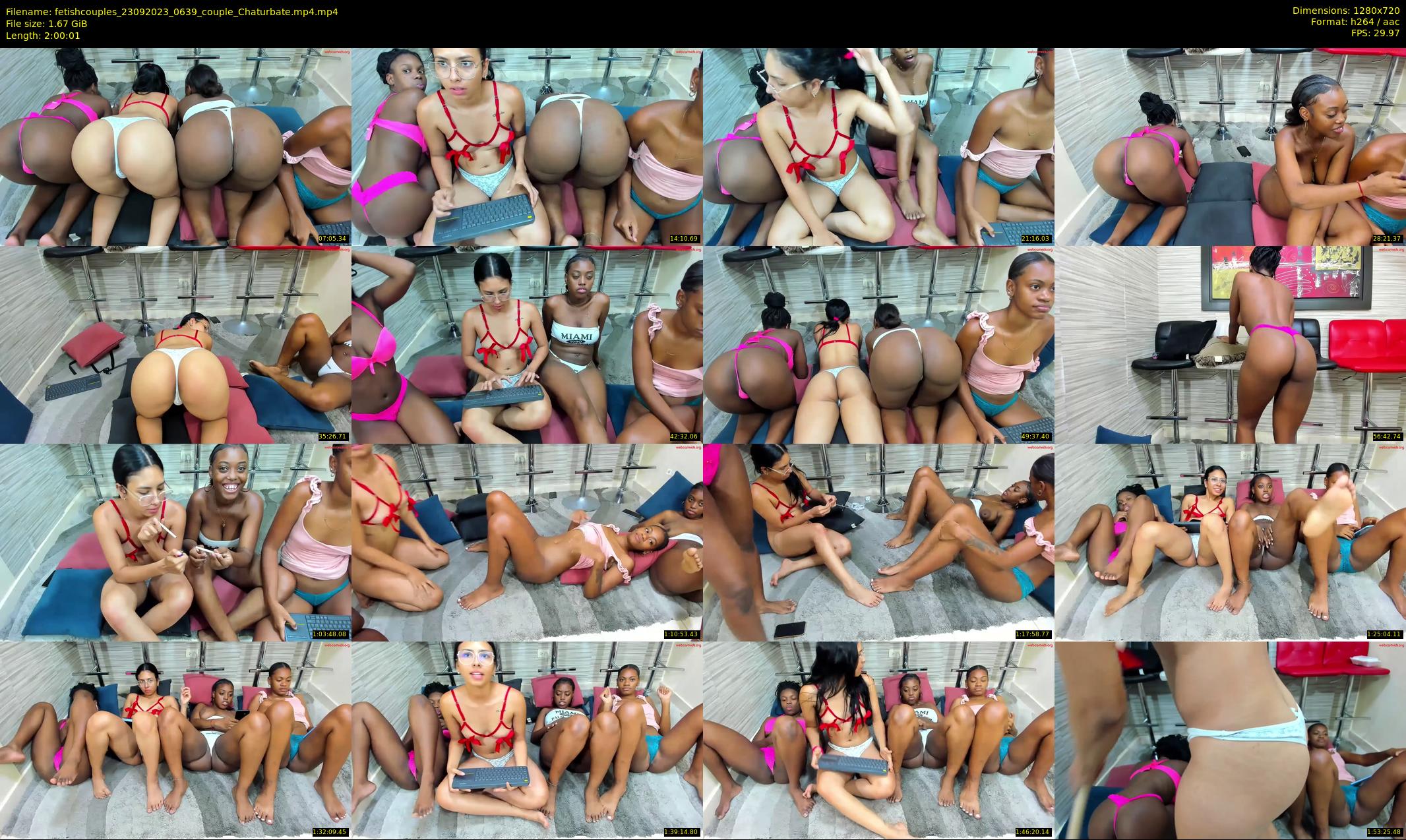 fetishcouples — 121 minute Chaturbate couple cam show recording, 720p, Sep 23, 2023
