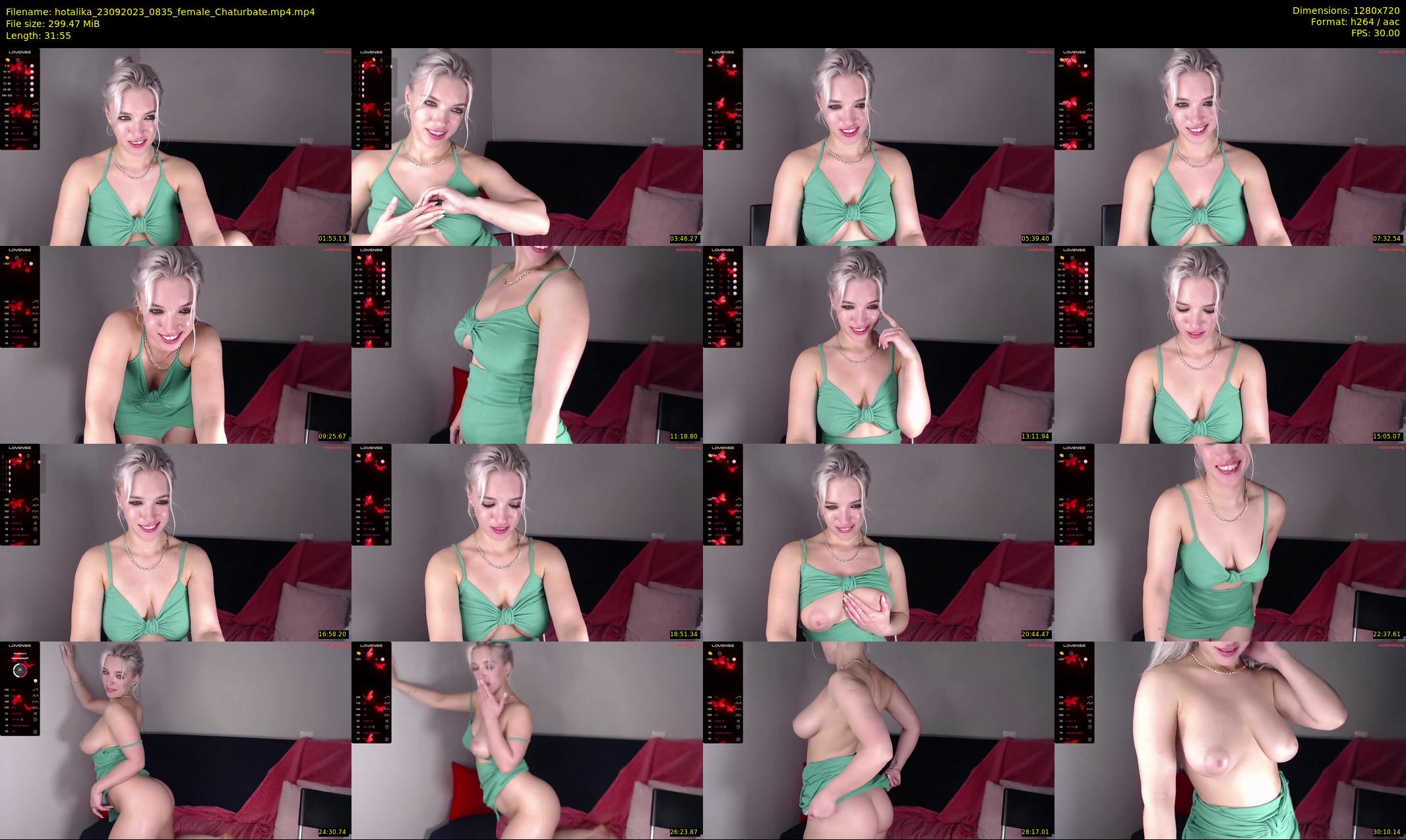 hotalika — 32 minute Chaturbate female cam show recording, 720p, Sep 23, 2023