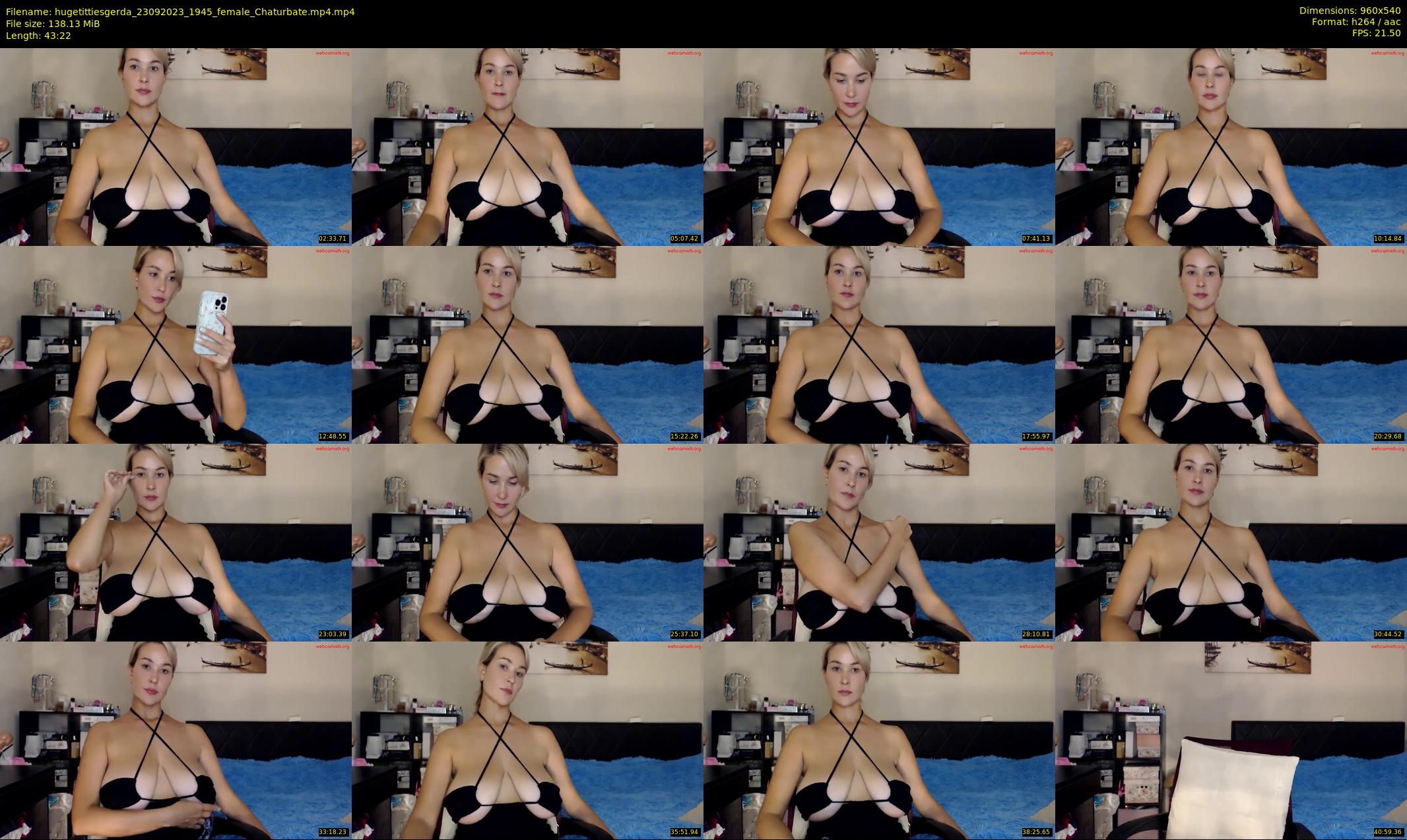 hugetittiesgerda — 44 minute Chaturbate female cam show recording, 480p, Sep 23, 2023