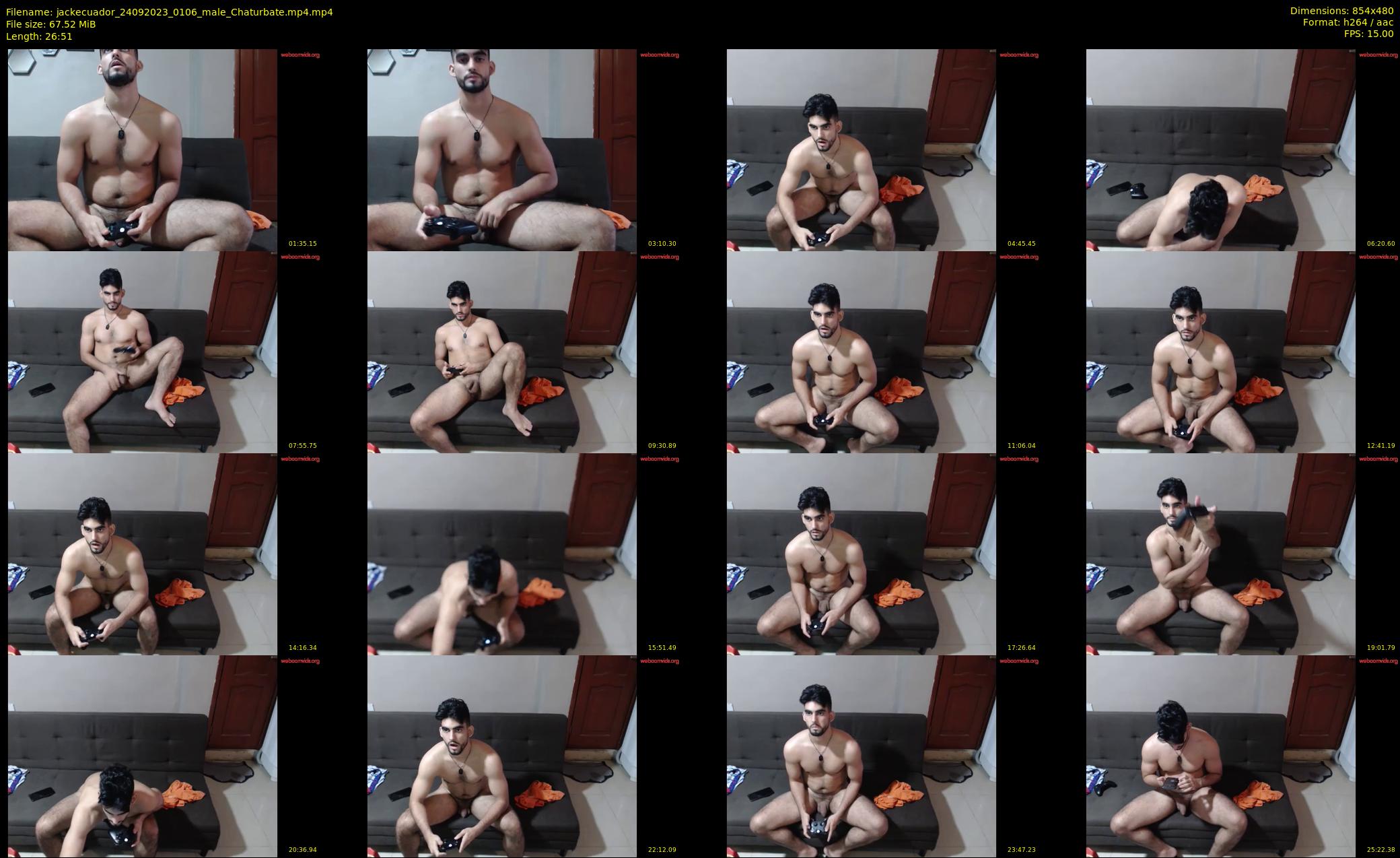jackecuador — 27 minute Chaturbate male cam show recording, 480p, Sep 24, 2023