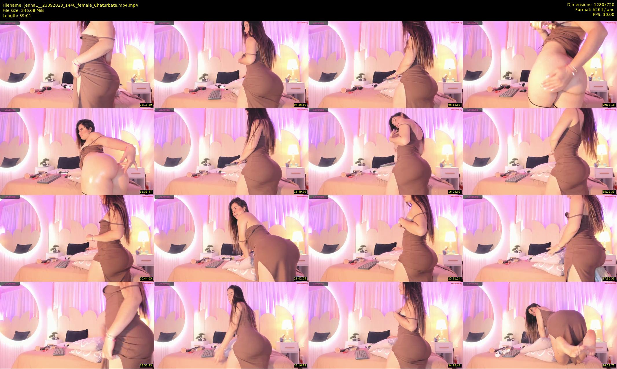 jenna1_ — 40 minute Chaturbate female cam show recording, 720p, Sep 23, 2023