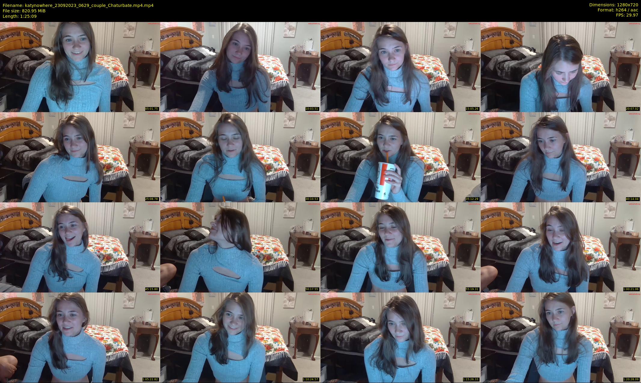 katynowhere — 86 minute Chaturbate female cam show recording, 720p, Sep 23, 2023