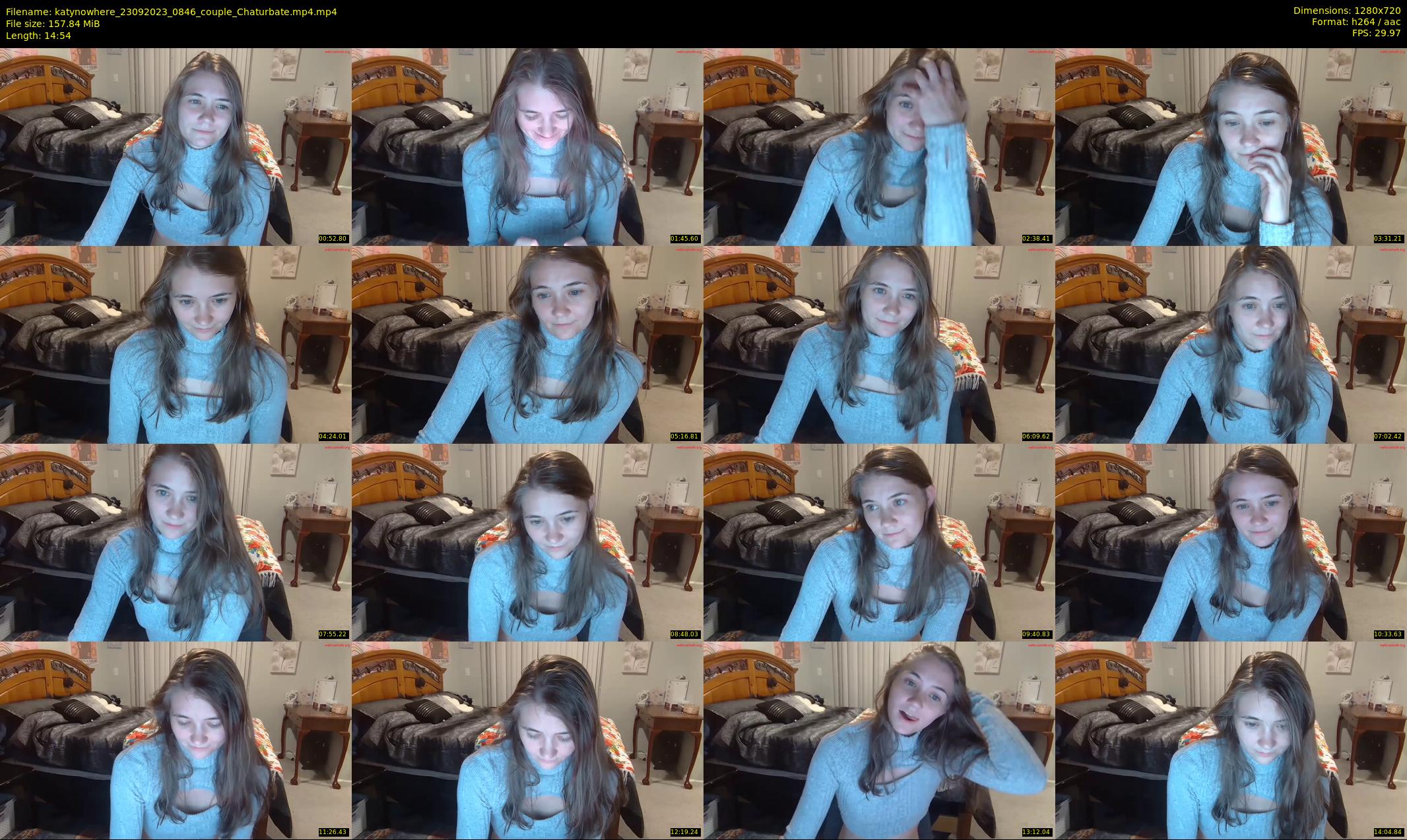 katynowhere — 15 minute Chaturbate female cam show recording, 720p, Sep 23, 2023