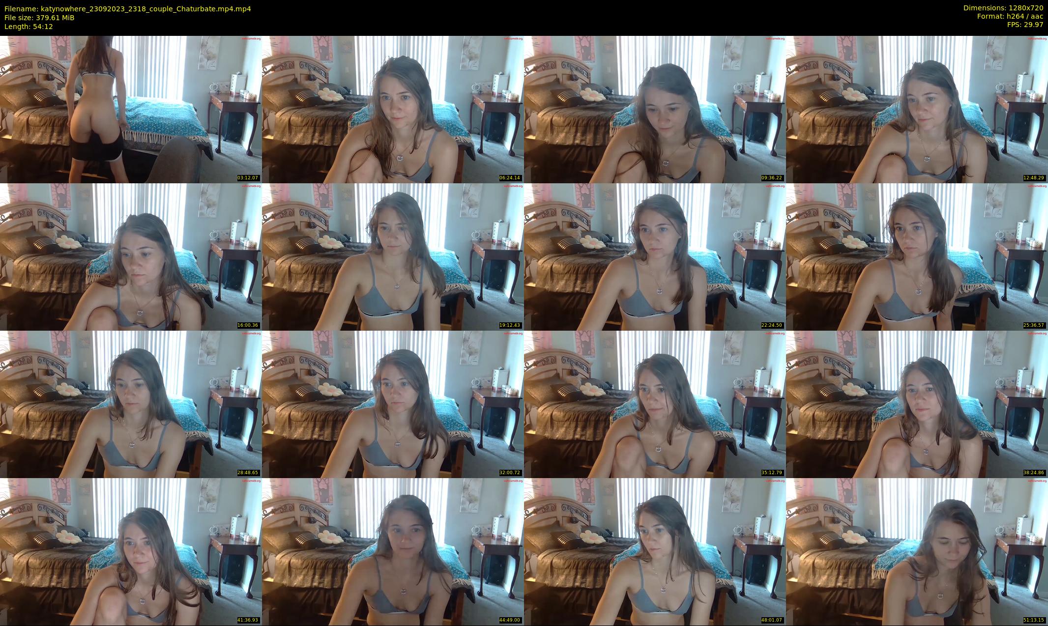 katynowhere — 55 minute Chaturbate female cam show recording, 720p, Sep 23, 2023