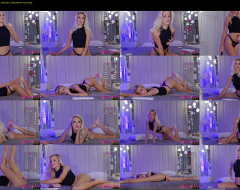 krissone — 35 minute Chaturbate female cam show recording, 720p, Sep 23, 2023