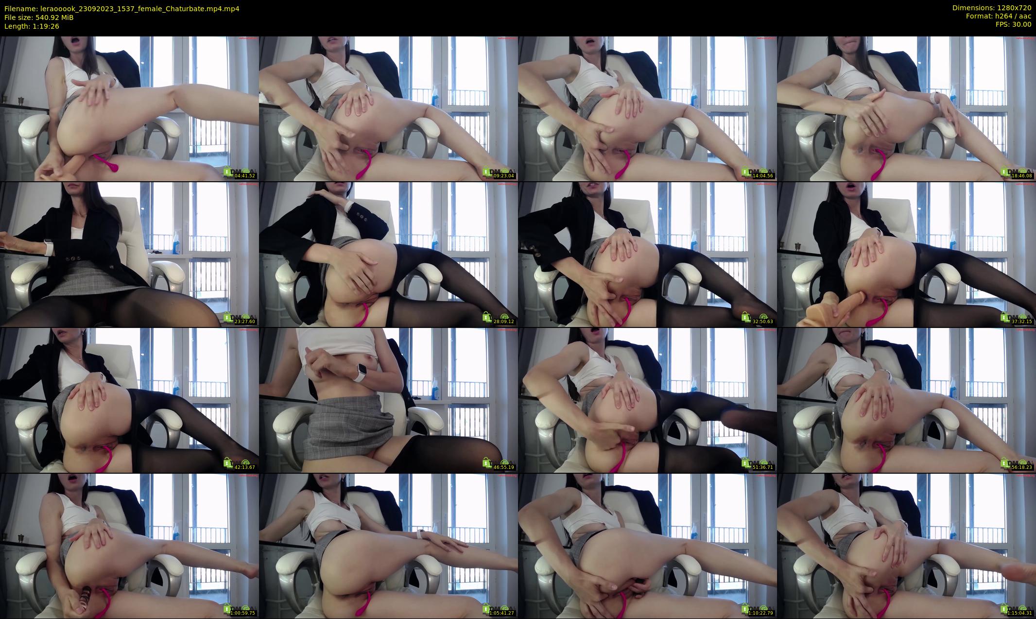 leraooook — 80 minute Chaturbate female cam show recording, 720p, Sep 23, 2023
