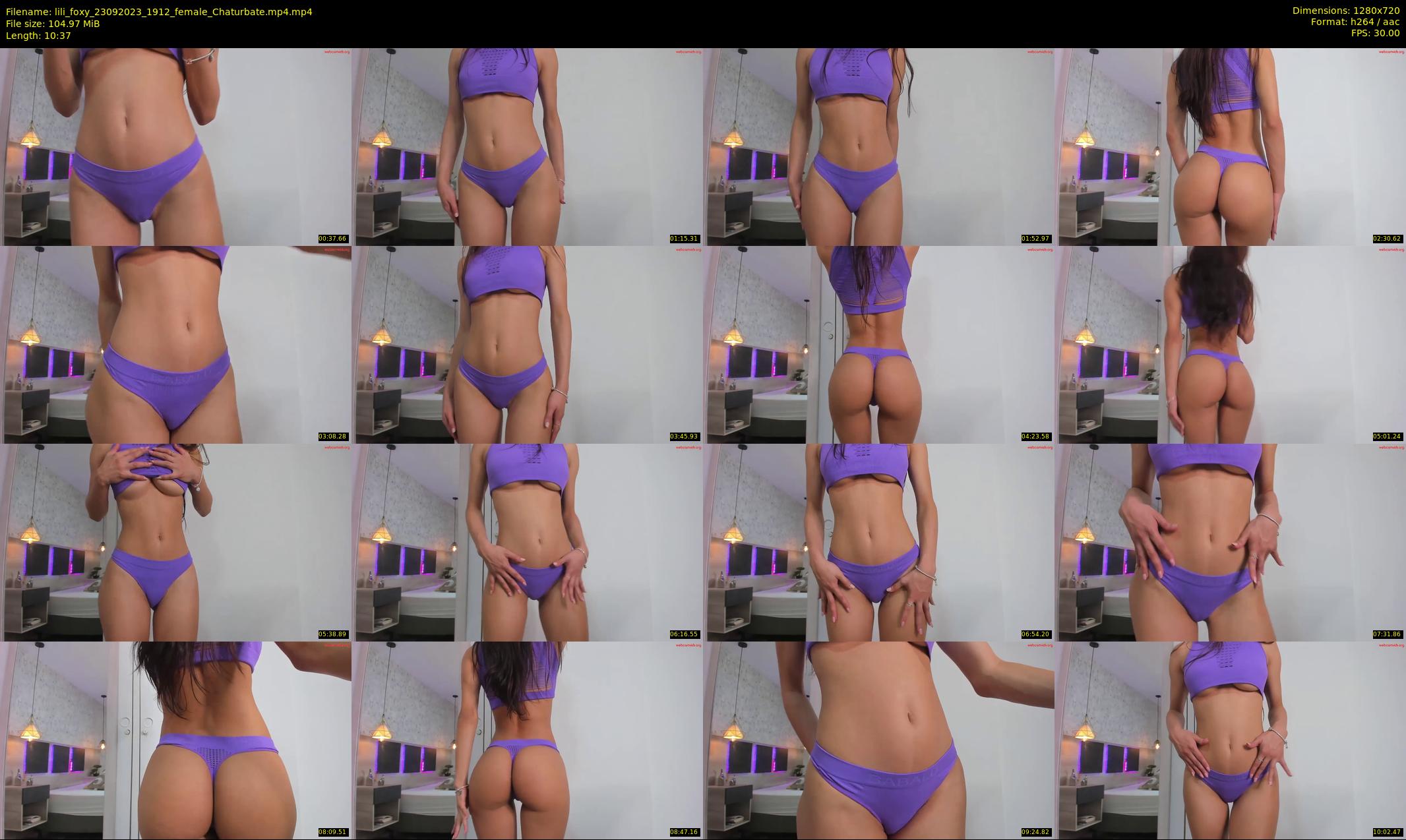 lili_foxy — 11 minute Chaturbate female cam show recording, 720p, Sep 23, 2023