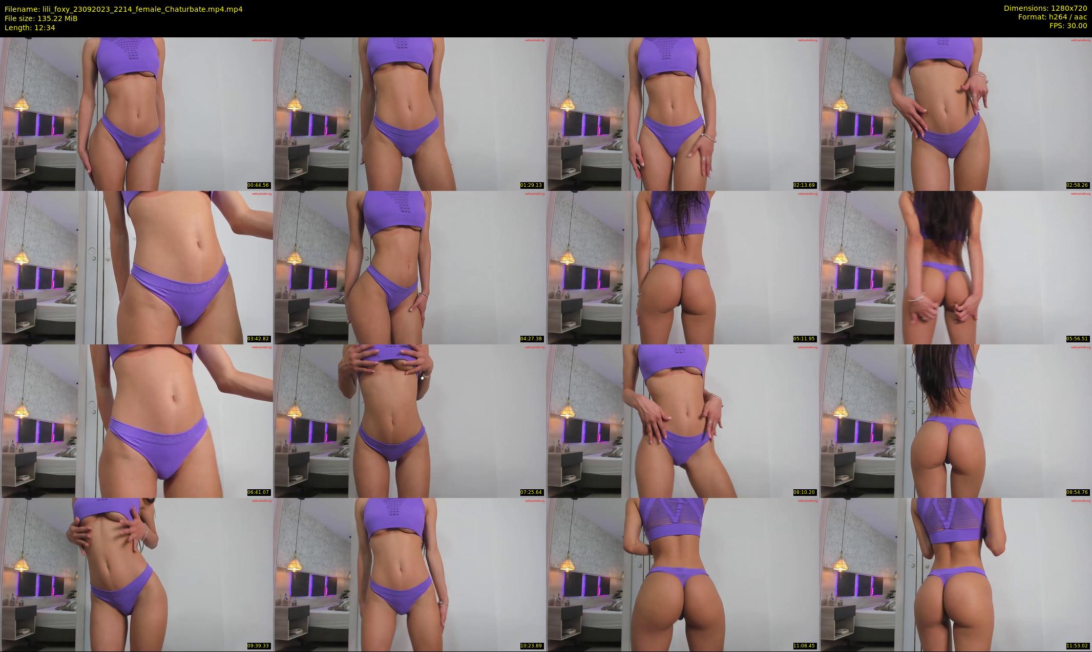 lili_foxy — 13 minute Chaturbate female cam show recording, 720p, Sep 23, 2023