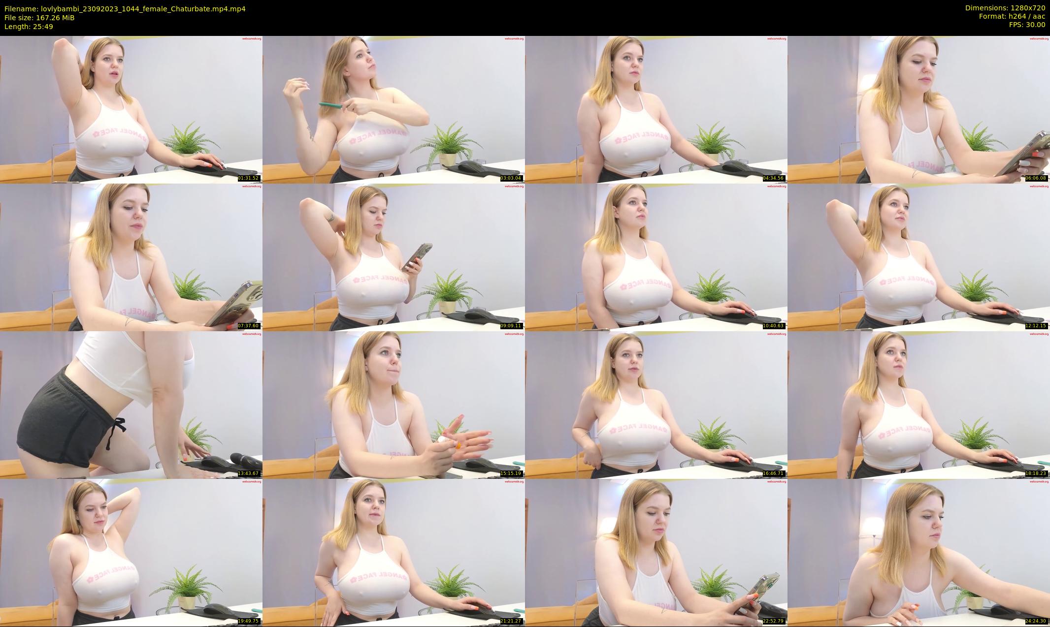 lovlybambi — 26 minute Chaturbate female cam show recording, 720p, Sep 23, 2023