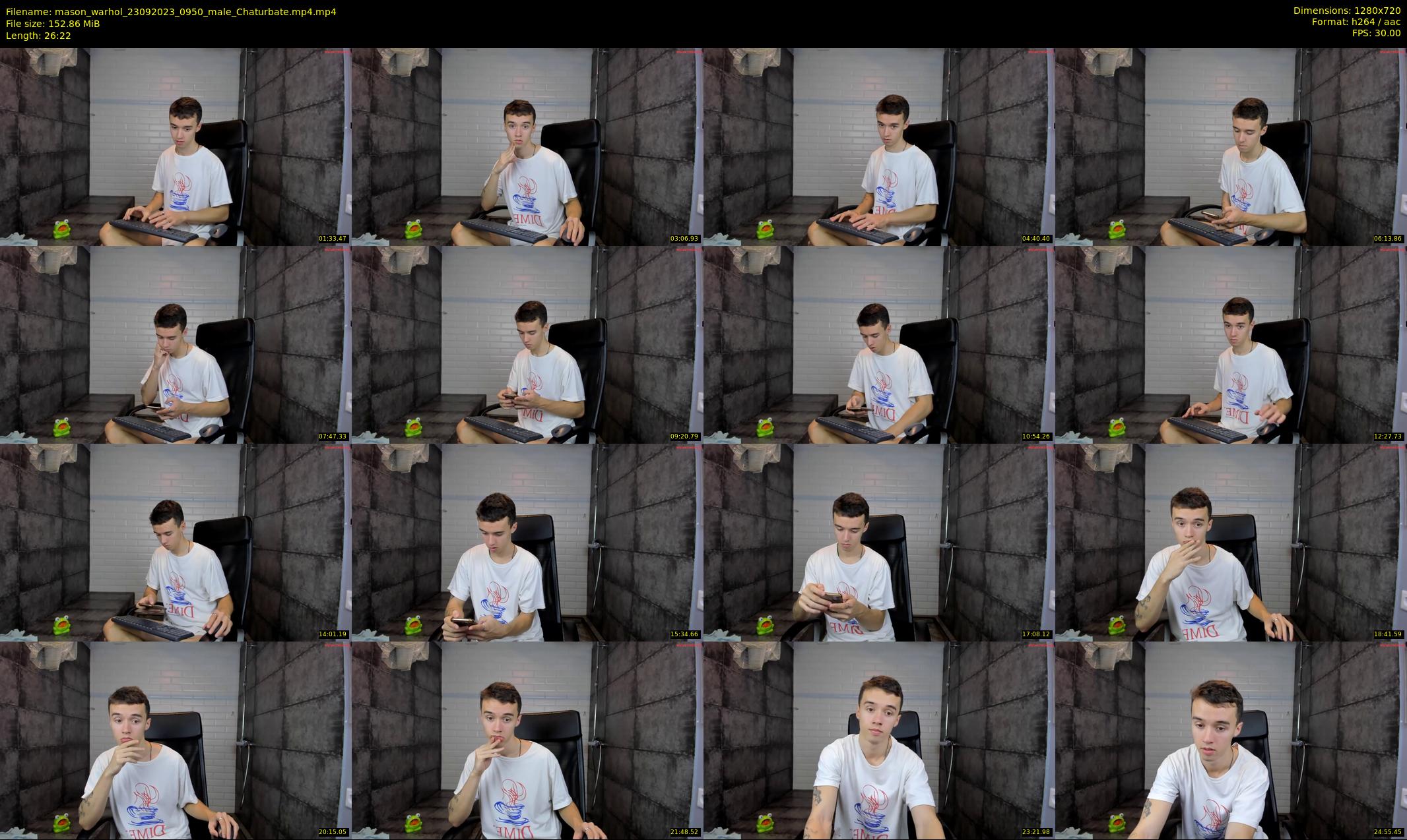 mason_warhol — 27 minute Chaturbate male cam show recording, 720p, Sep 23, 2023