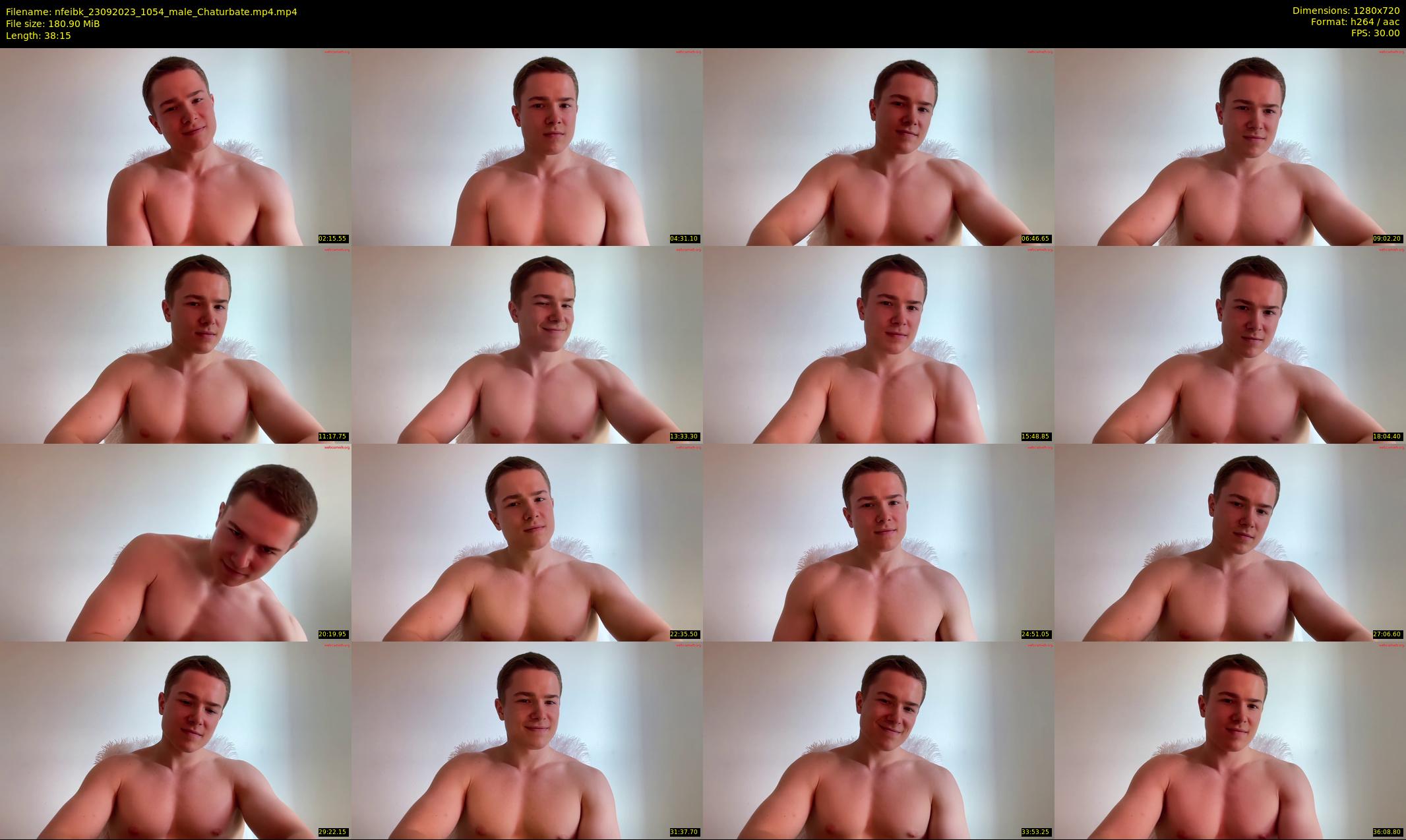 nfeibk — 39 minute Chaturbate male cam show recording, 720p, Sep 23, 2023