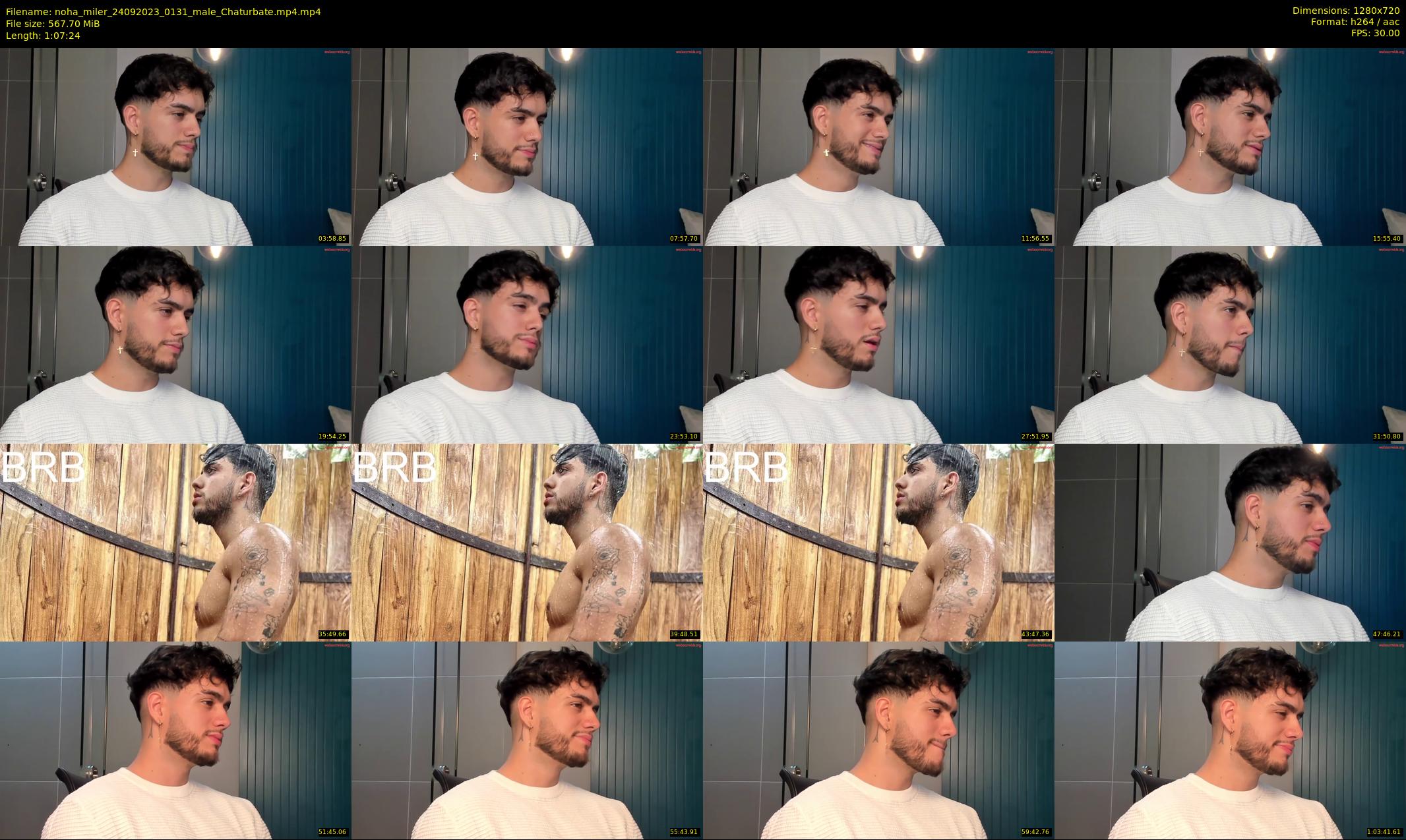 noha_miler — 68 minute Chaturbate male cam show recording, 720p, Sep 24, 2023