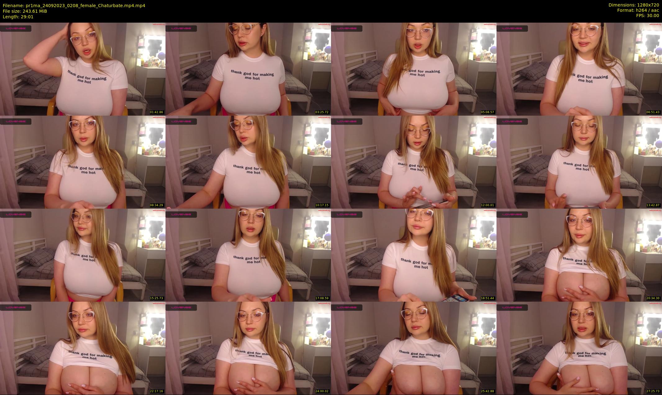 pr1ma — 30 minute Chaturbate female cam show recording, 720p, Sep 24, 2023
