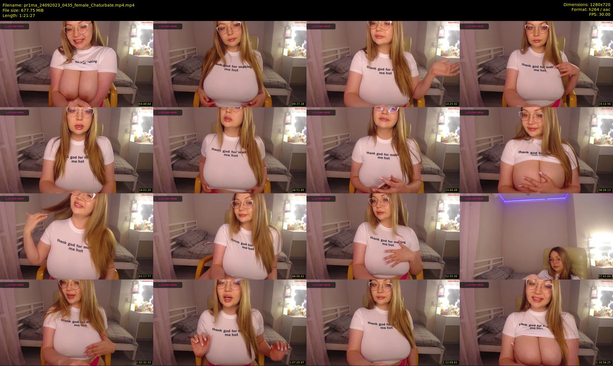 pr1ma — 82 minute Chaturbate female cam show recording, 720p, Sep 24, 2023