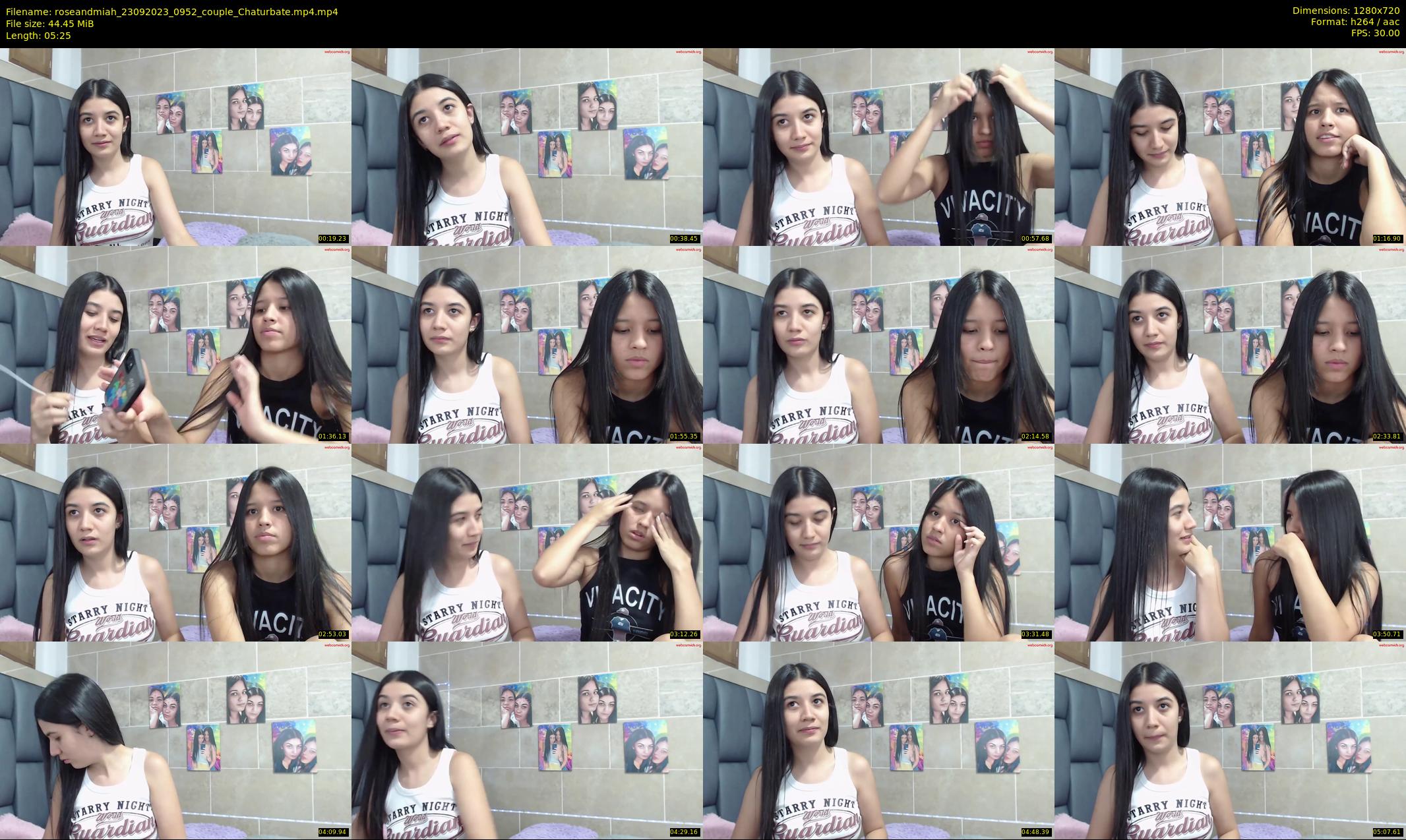 roseandmiah — 6 minute Chaturbate couple cam show recording, 720p, Sep 23, 2023