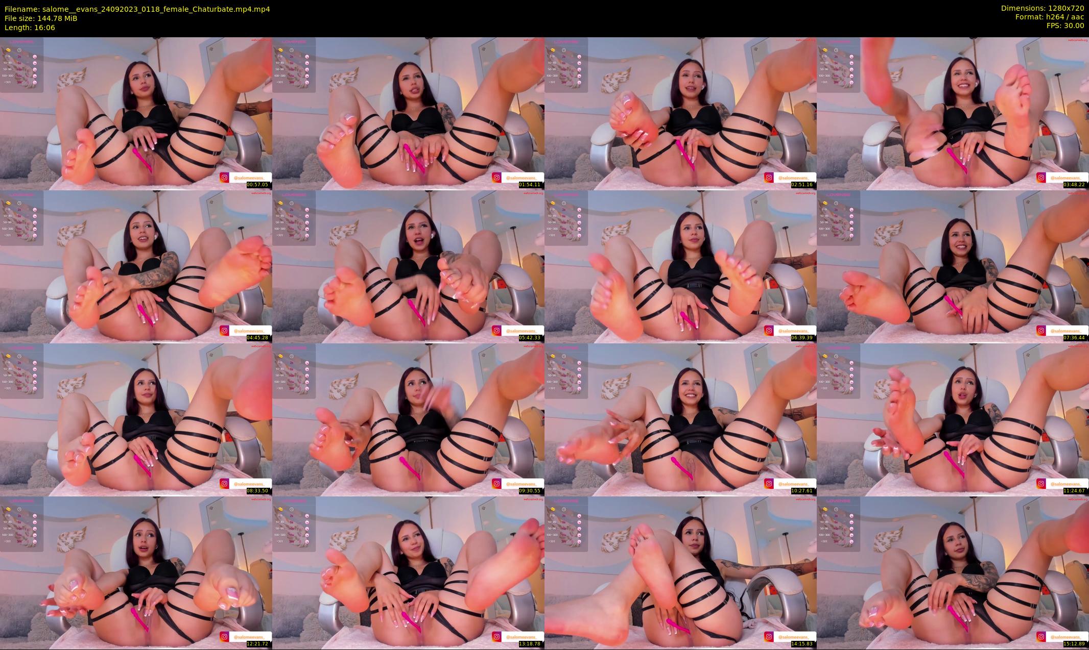 salome__evans — 17 minute Chaturbate female cam show recording, 720p, Sep 24, 2023