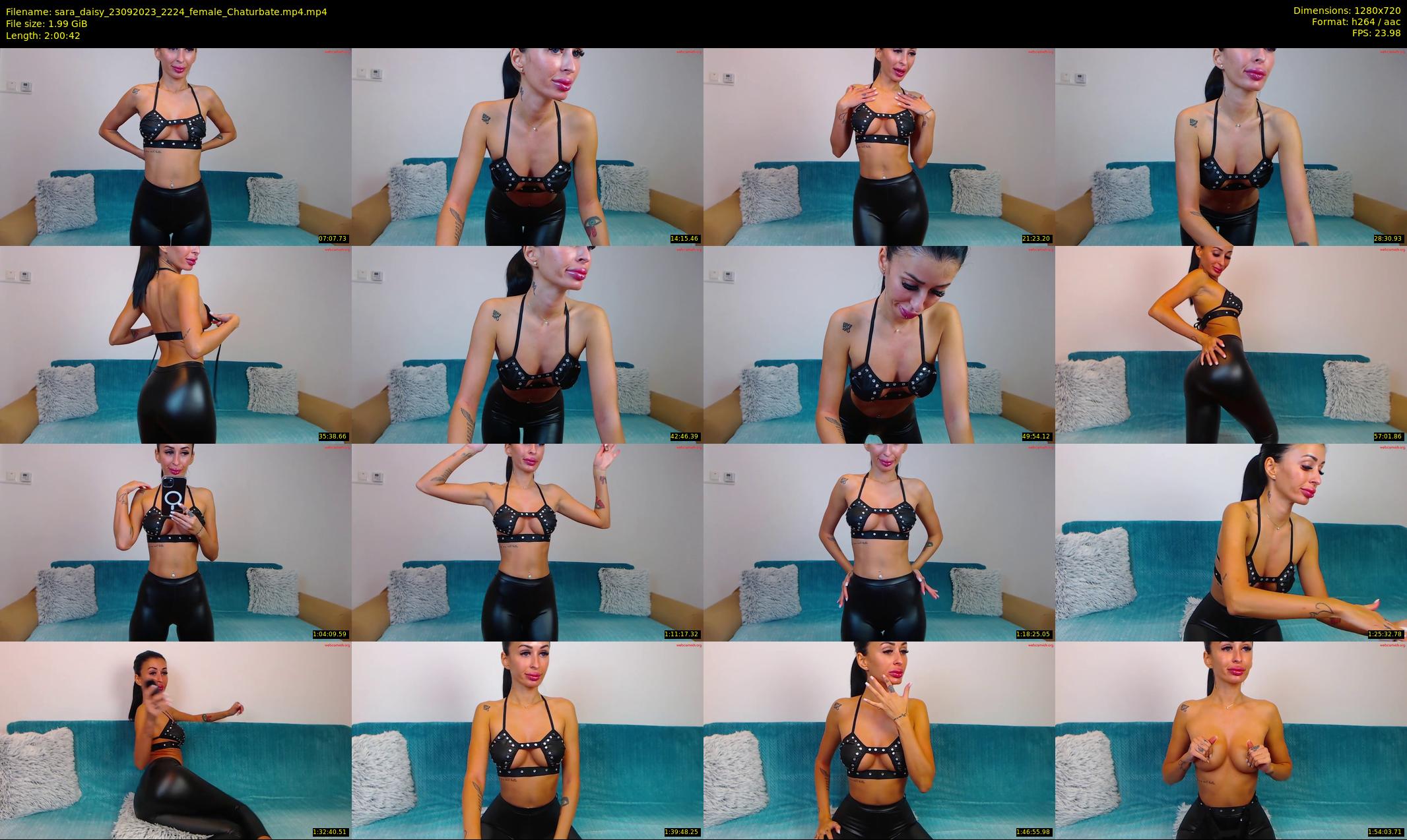 sara_daisy — 121 minute Chaturbate female cam show recording, 720p, Sep 23, 2023