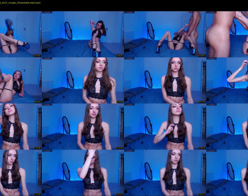 shineblue2728 — 23 minute Chaturbate couple cam show recording, 720p, Sep 23, 2023
