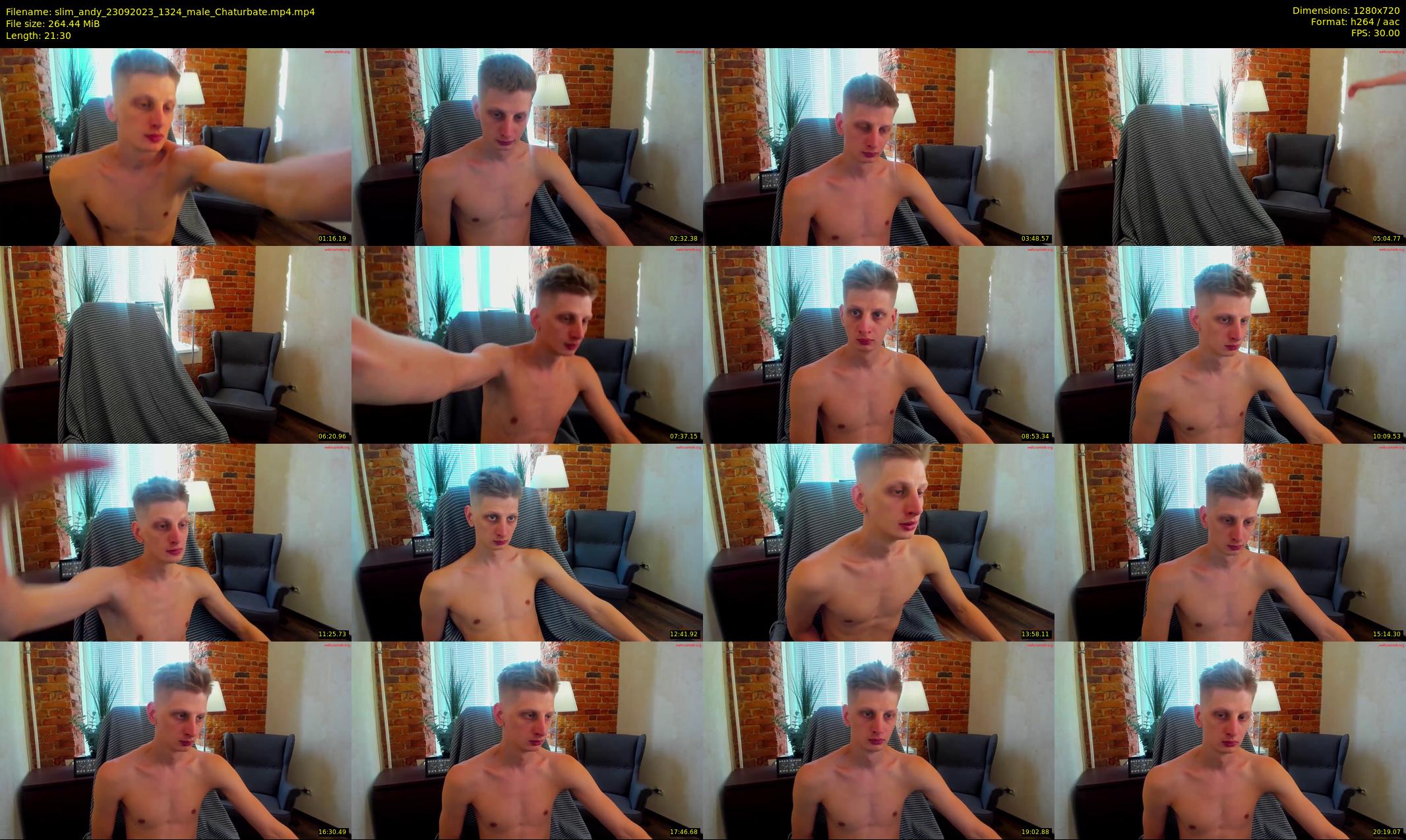 slim_andy — 22 minute Chaturbate male cam show recording, 720p, Sep 23, 2023