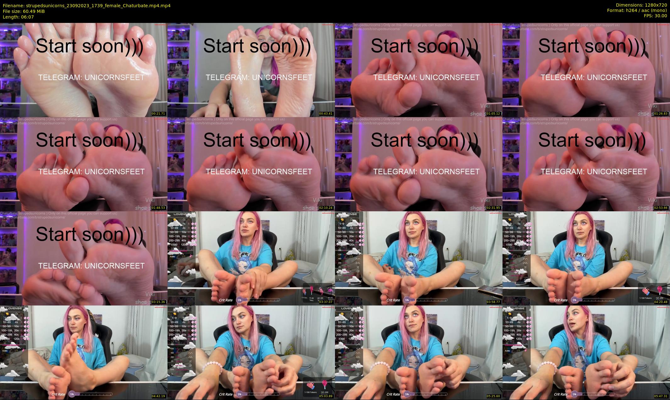 strupedsunicorns — 7 minute Chaturbate couple cam show recording, 720p, Sep 23, 2023