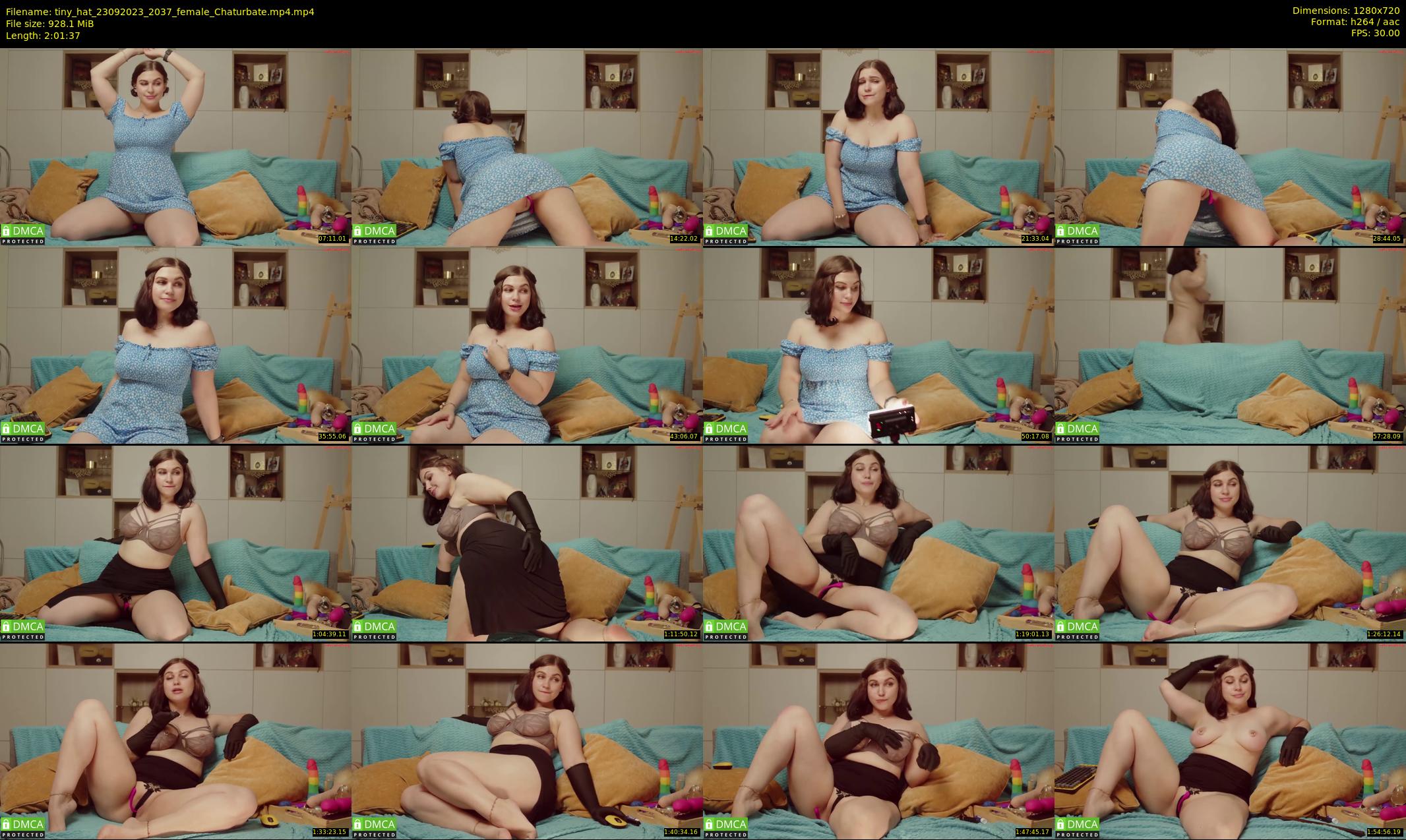 tiny_hat — 122 minute Chaturbate female cam show recording, 720p, Sep 23, 2023