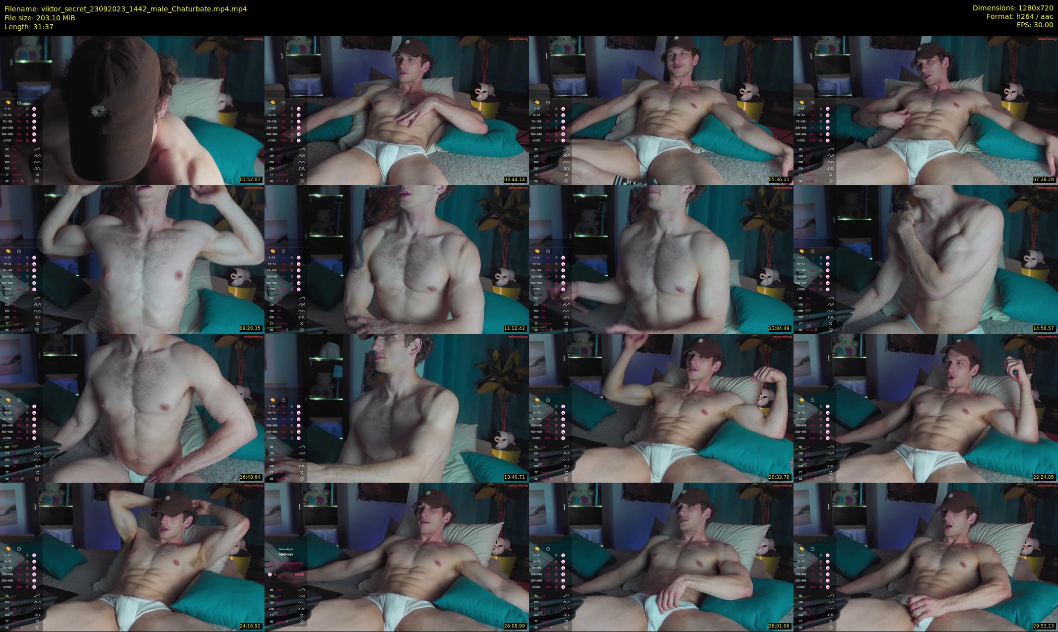 viktor_secret — 32 minute Chaturbate male cam show recording, 720p, Sep 23, 2023
