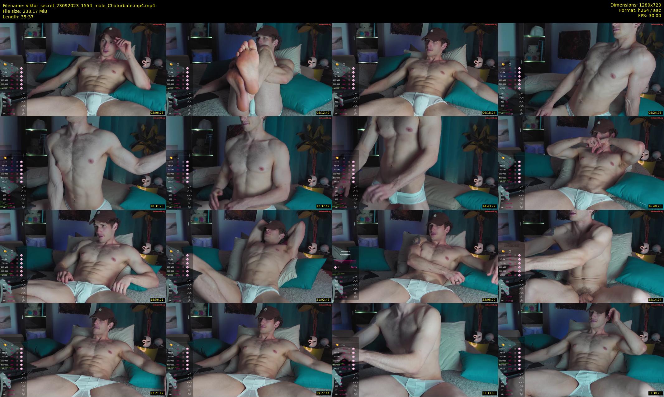 viktor_secret — 36 minute Chaturbate male cam show recording, 720p, Sep 23, 2023