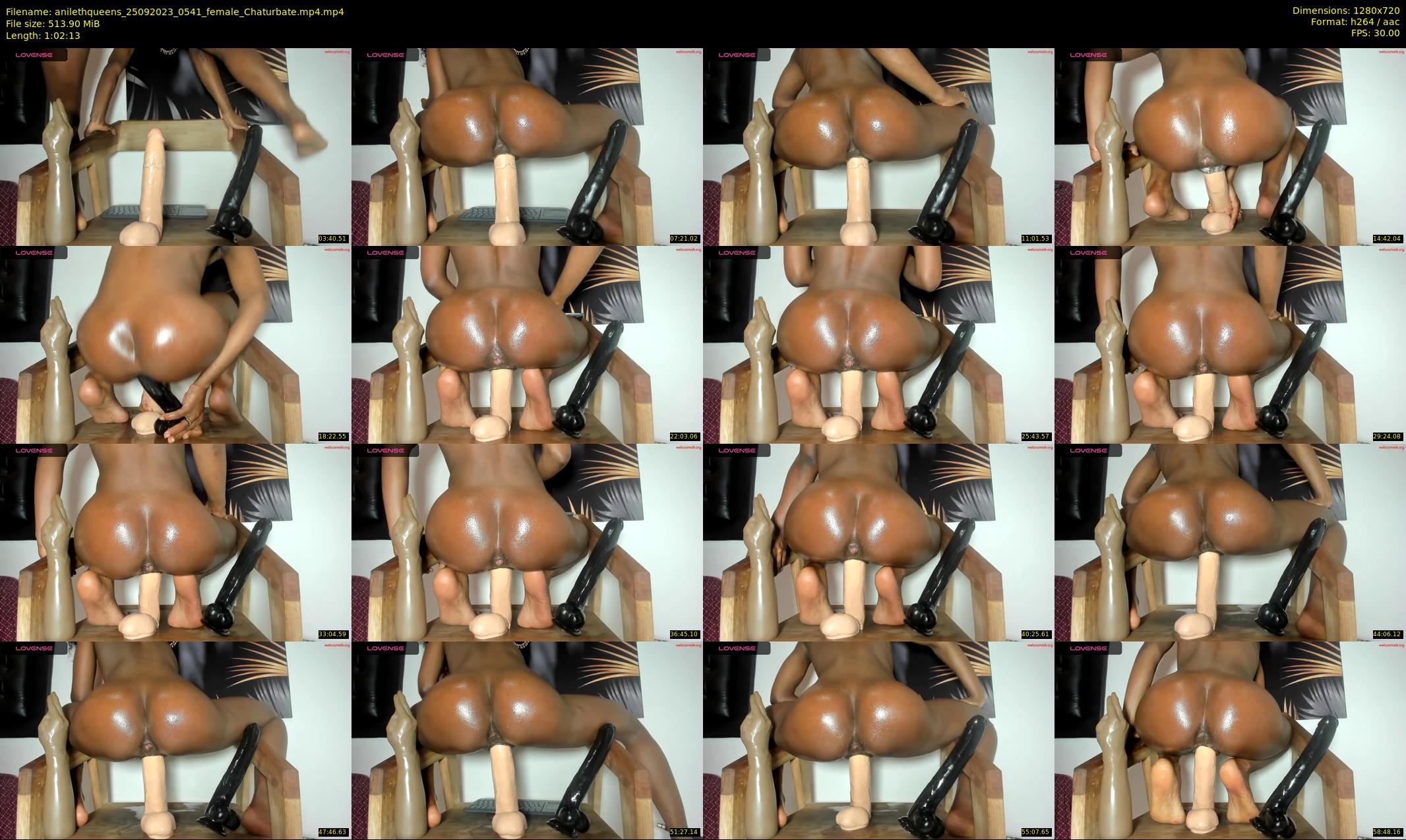 anilethqueens — 63 minute Chaturbate female cam show recording, 720p, Sep 25, 2023