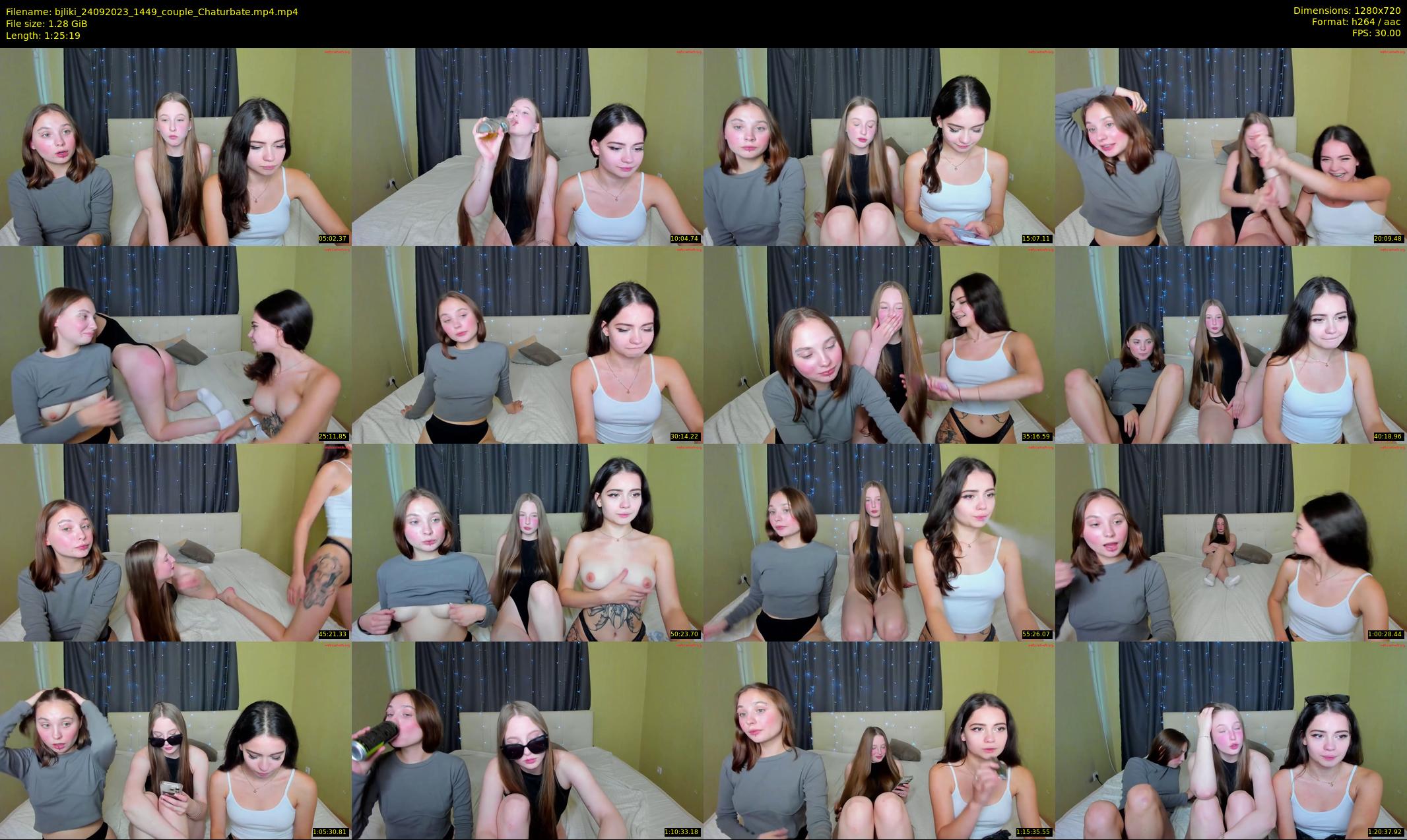 bjliki — 86 minute Chaturbate couple cam show recording, 720p, Sep 24, 2023