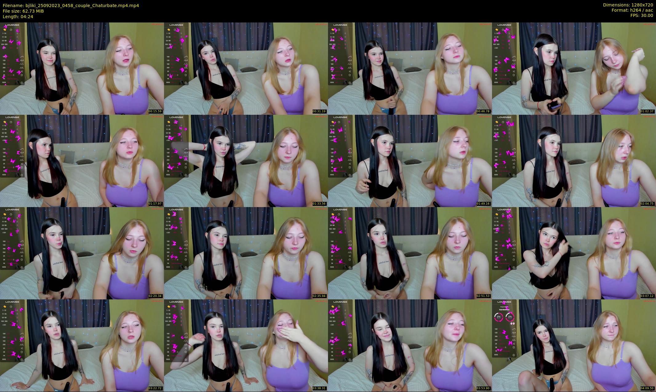 bjliki — 5 minute Chaturbate couple cam show recording, 720p, Sep 25, 2023