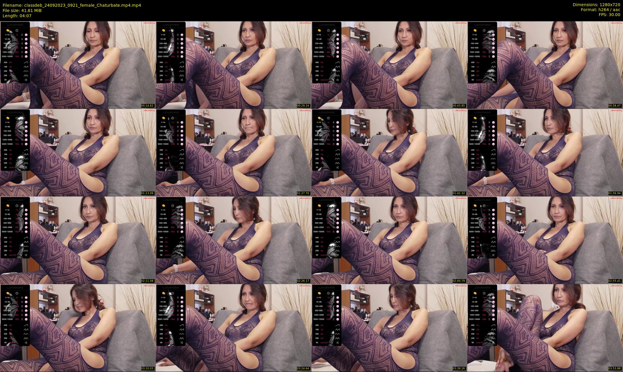 classdeb — 5 minute Chaturbate female cam show recording, 720p, Sep 24, 2023