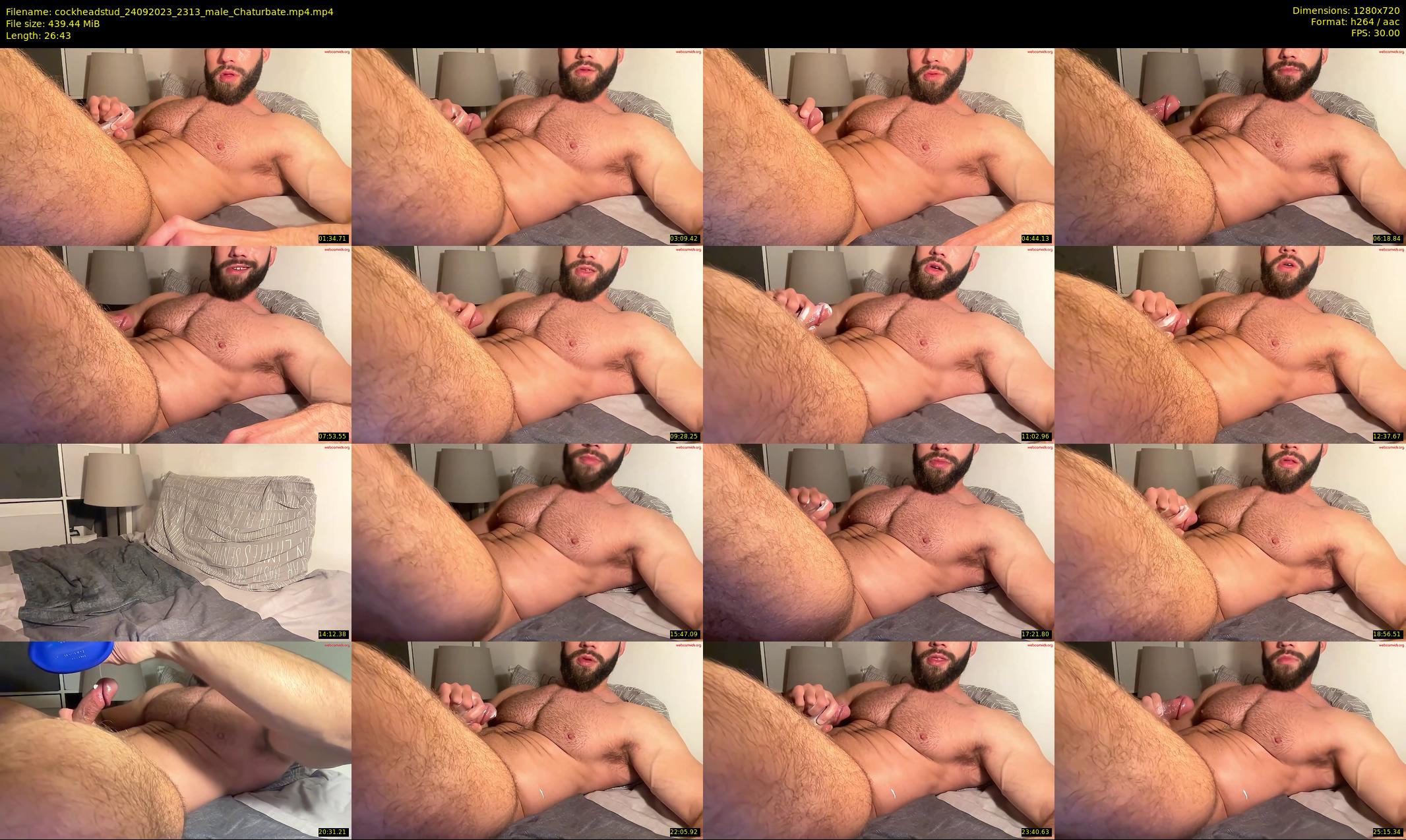 cockheadstud — 27 minute Chaturbate male cam show recording, 720p, Sep 24, 2023