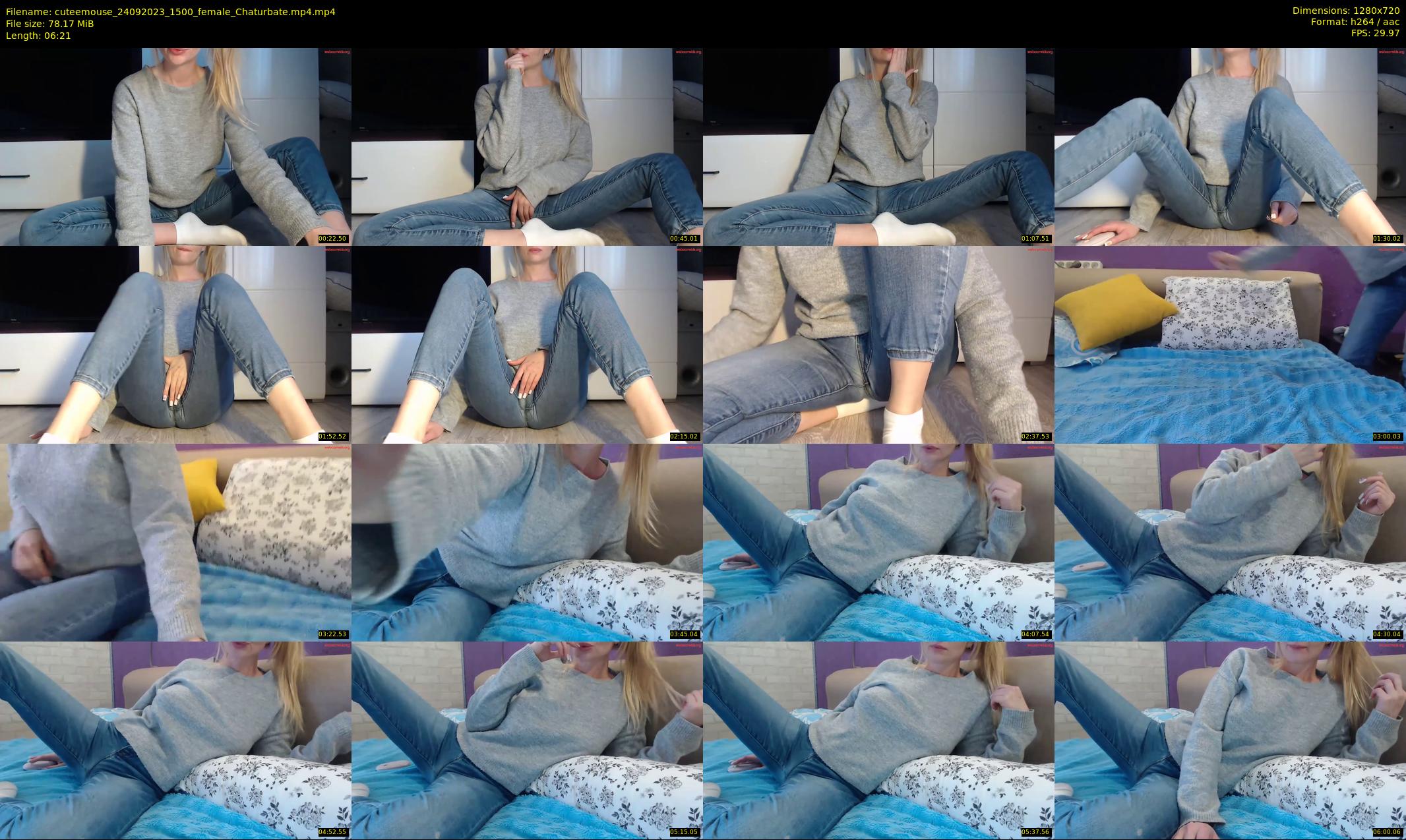 cuteemouse — 7 minute Chaturbate female cam show recording, 720p, Sep 24, 2023
