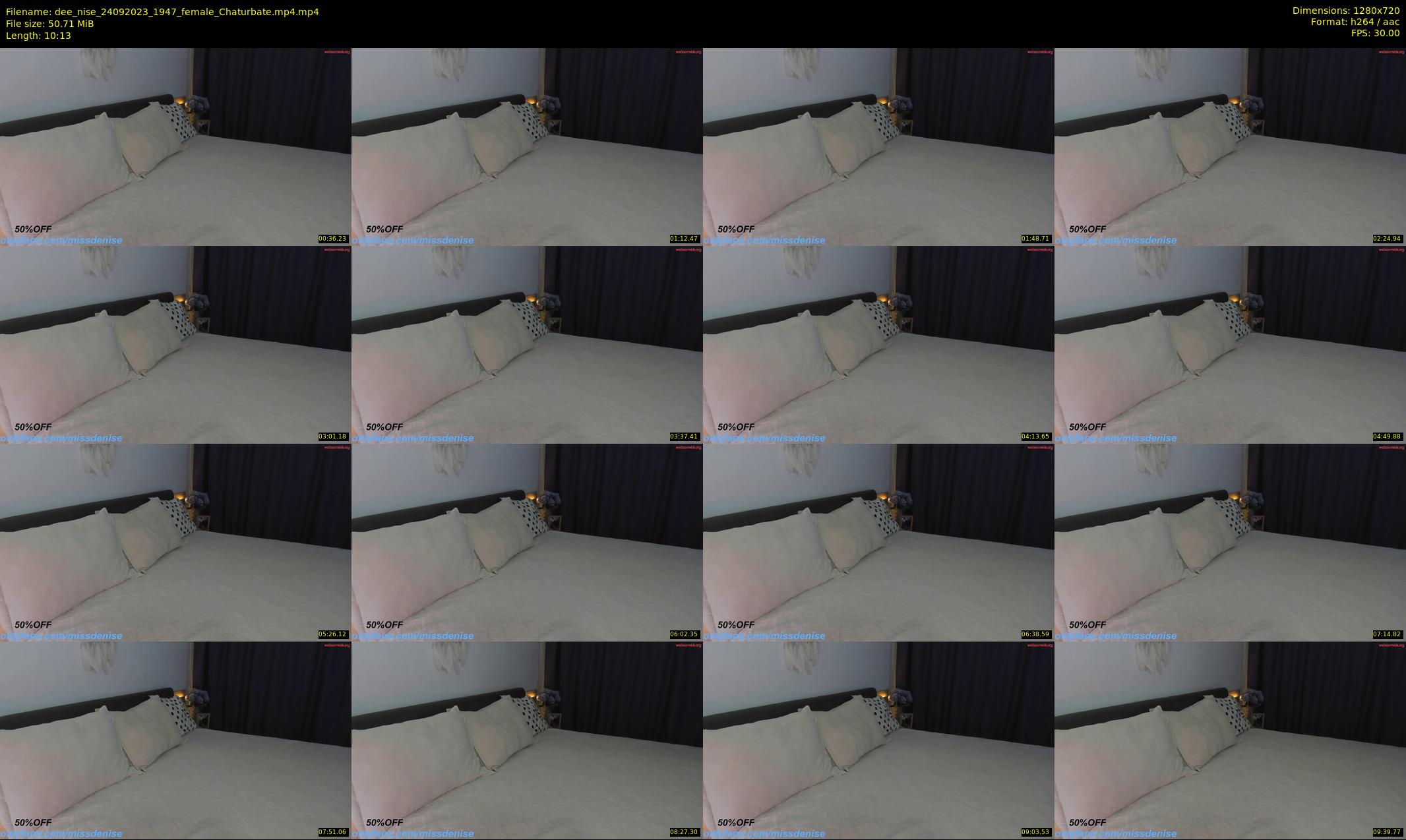 dee_nise — 11 minute Chaturbate female cam show recording, 720p, Sep 24, 2023