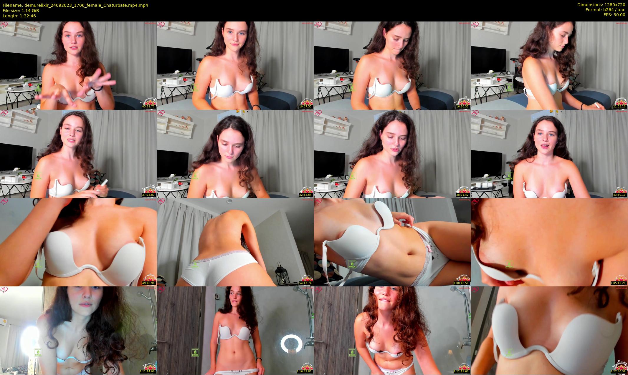 demurelixir — 93 minute Chaturbate female cam show recording, 720p, Sep 24, 2023