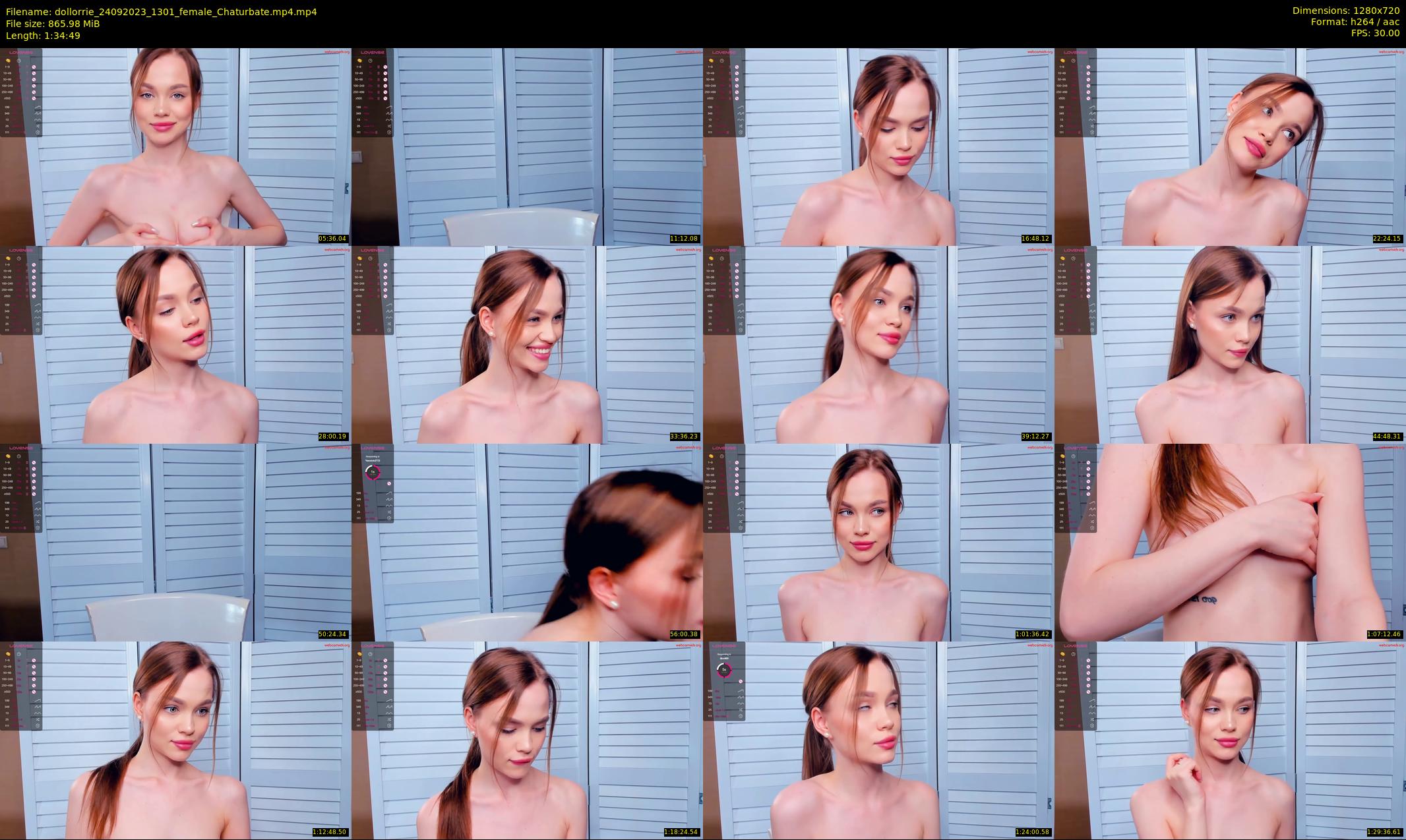 dollorrie — 95 minute Chaturbate couple cam show recording, 720p, Sep 24, 2023