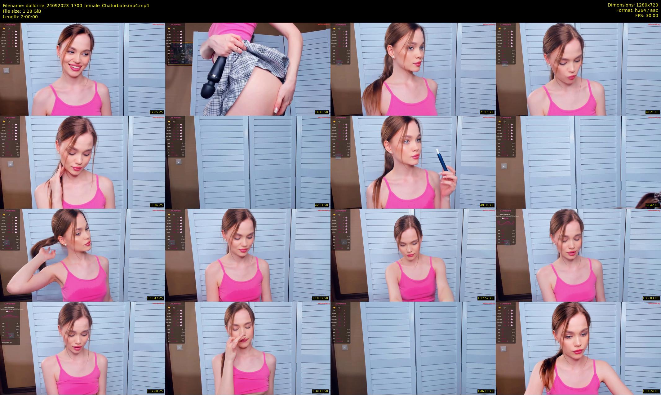 dollorrie — 120 minute Chaturbate couple cam show recording, 720p, Sep 24, 2023