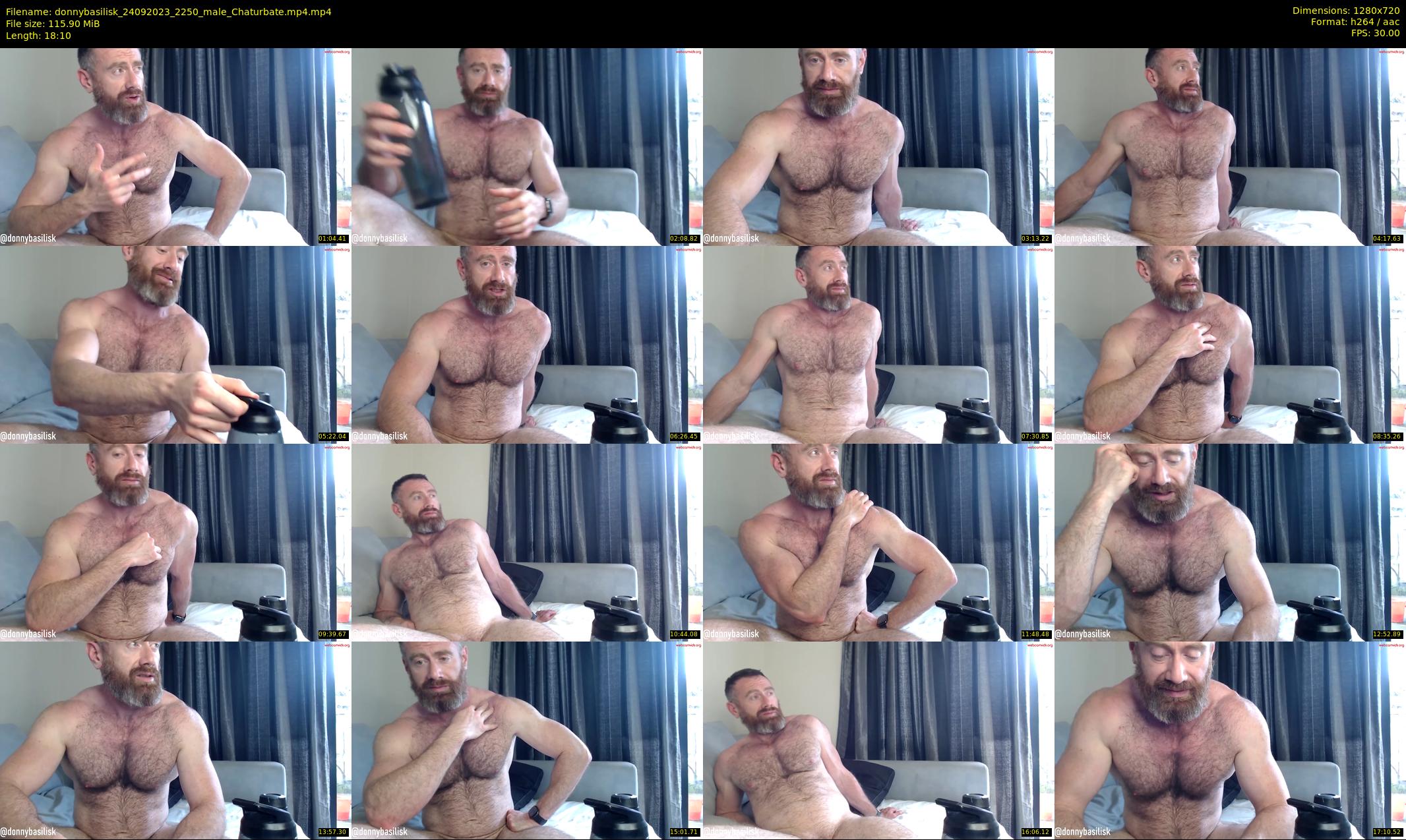 donnybasilisk — 19 minute Chaturbate male cam show recording, 720p, Sep 24, 2023
