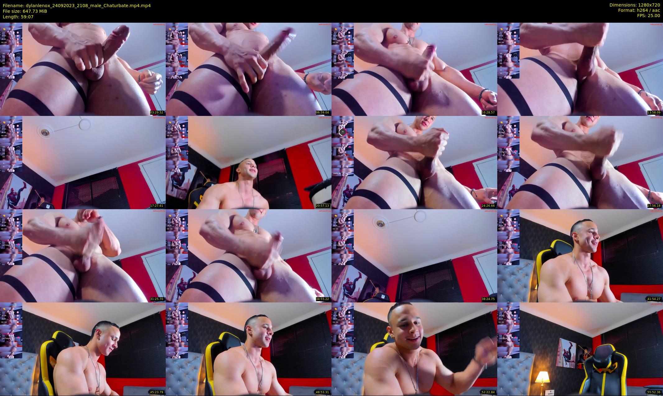 dylanlenox — 60 minute Chaturbate male cam show recording, 720p, Sep 24, 2023