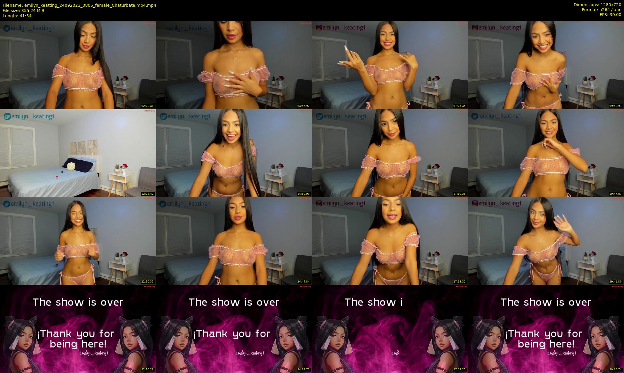 emilyn_keatting — 42 minute Chaturbate female cam show recording, 720p, Sep 24, 2023