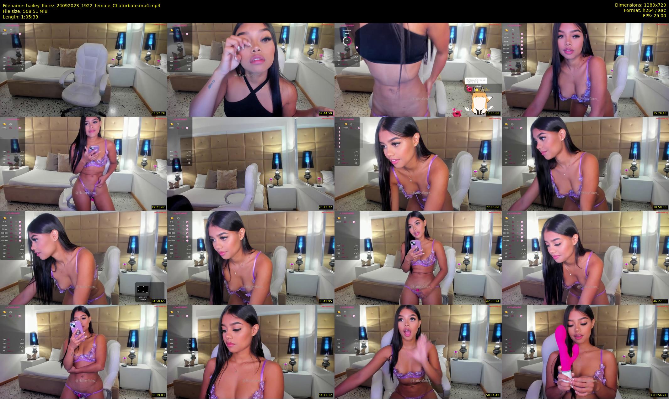 hailey_florez — 66 minute Chaturbate female cam show recording, 720p, Sep 24, 2023