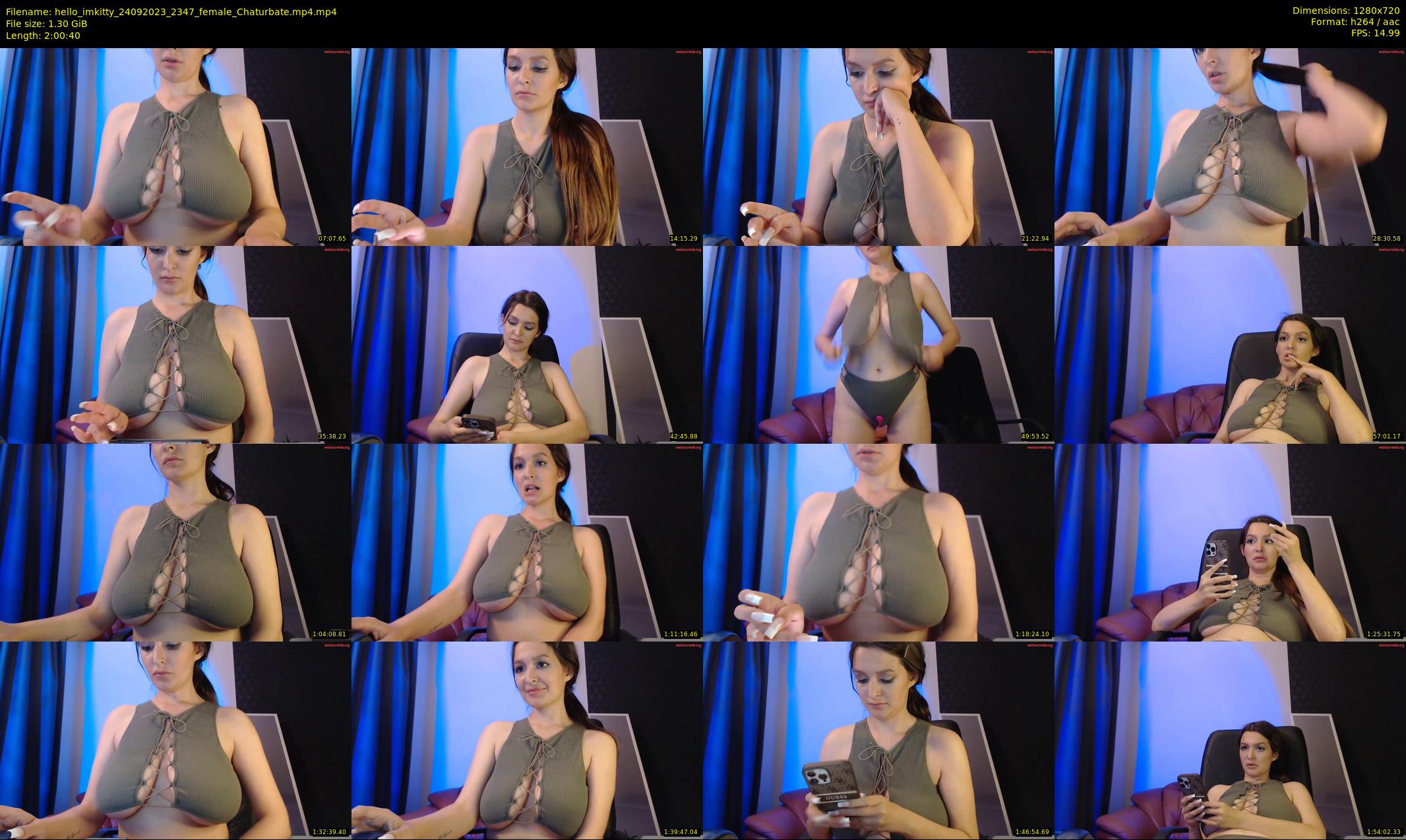 hello_imkitty — 121 minute Chaturbate female cam show recording, 720p, Sep 24, 2023