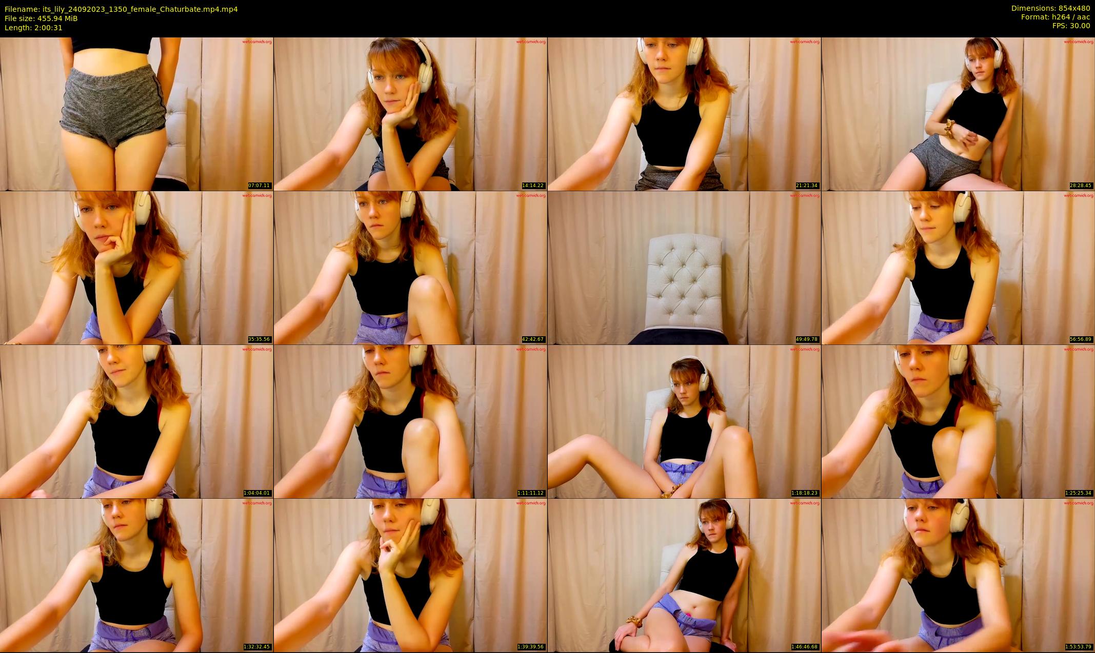 its_lily — 121 minute Chaturbate female cam show recording, 480p, Sep 24, 2023