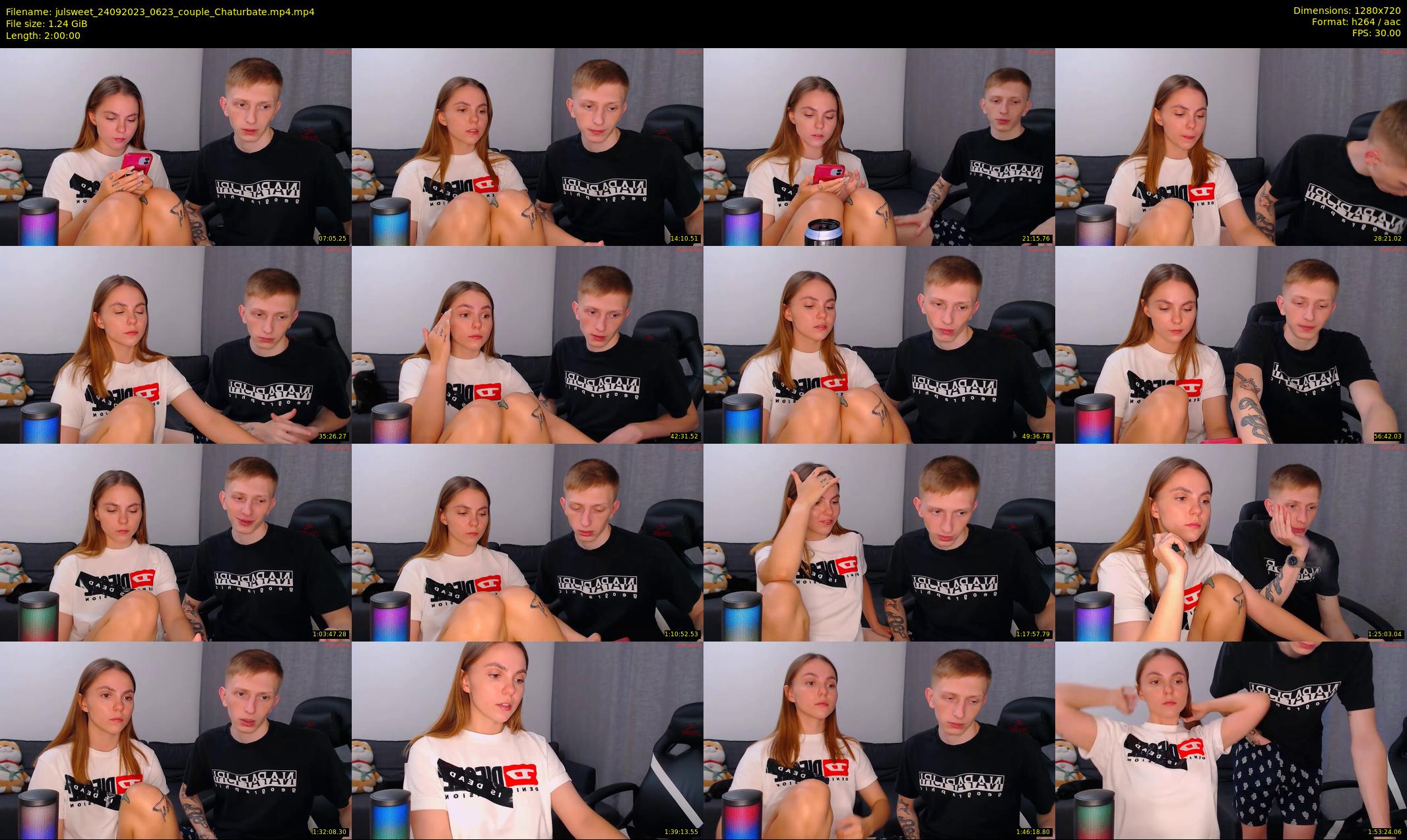 julsweet — 120 minute Chaturbate male cam show recording, 720p, Sep 24, 2023